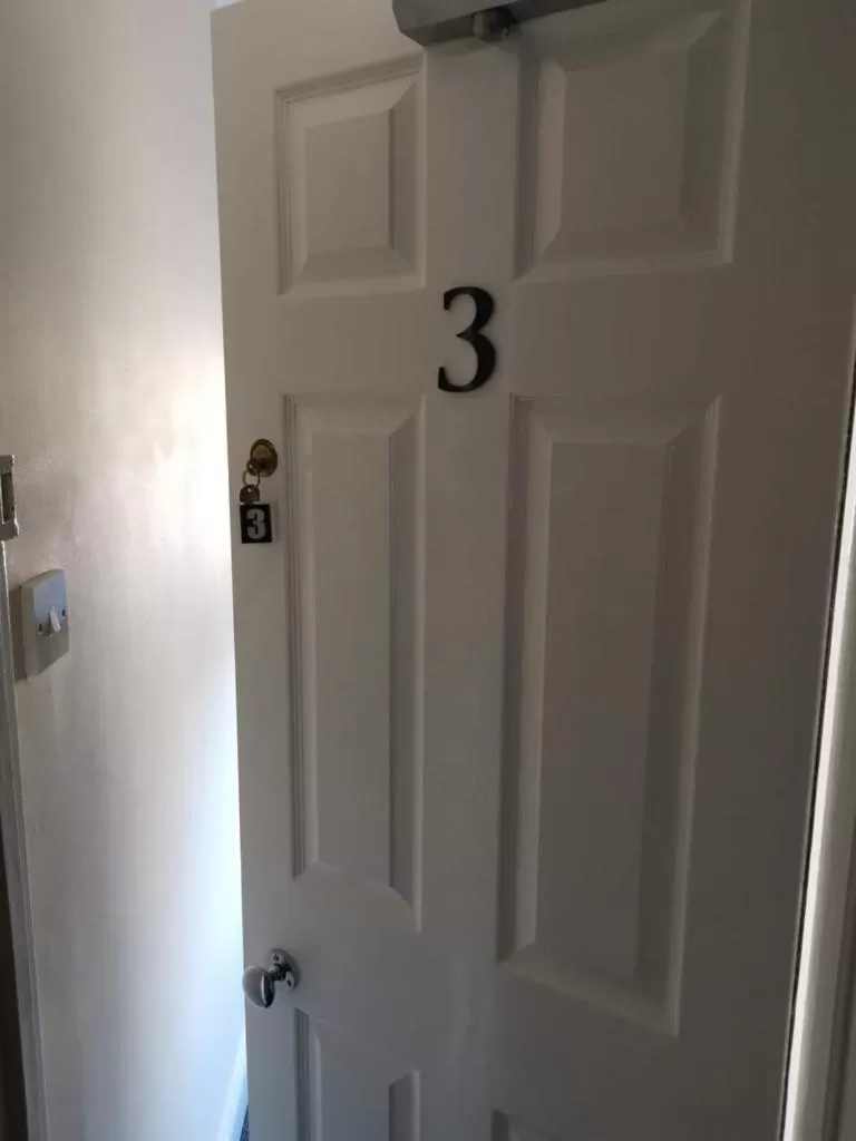 Bathroom in Mairs Bed and Breakfast.