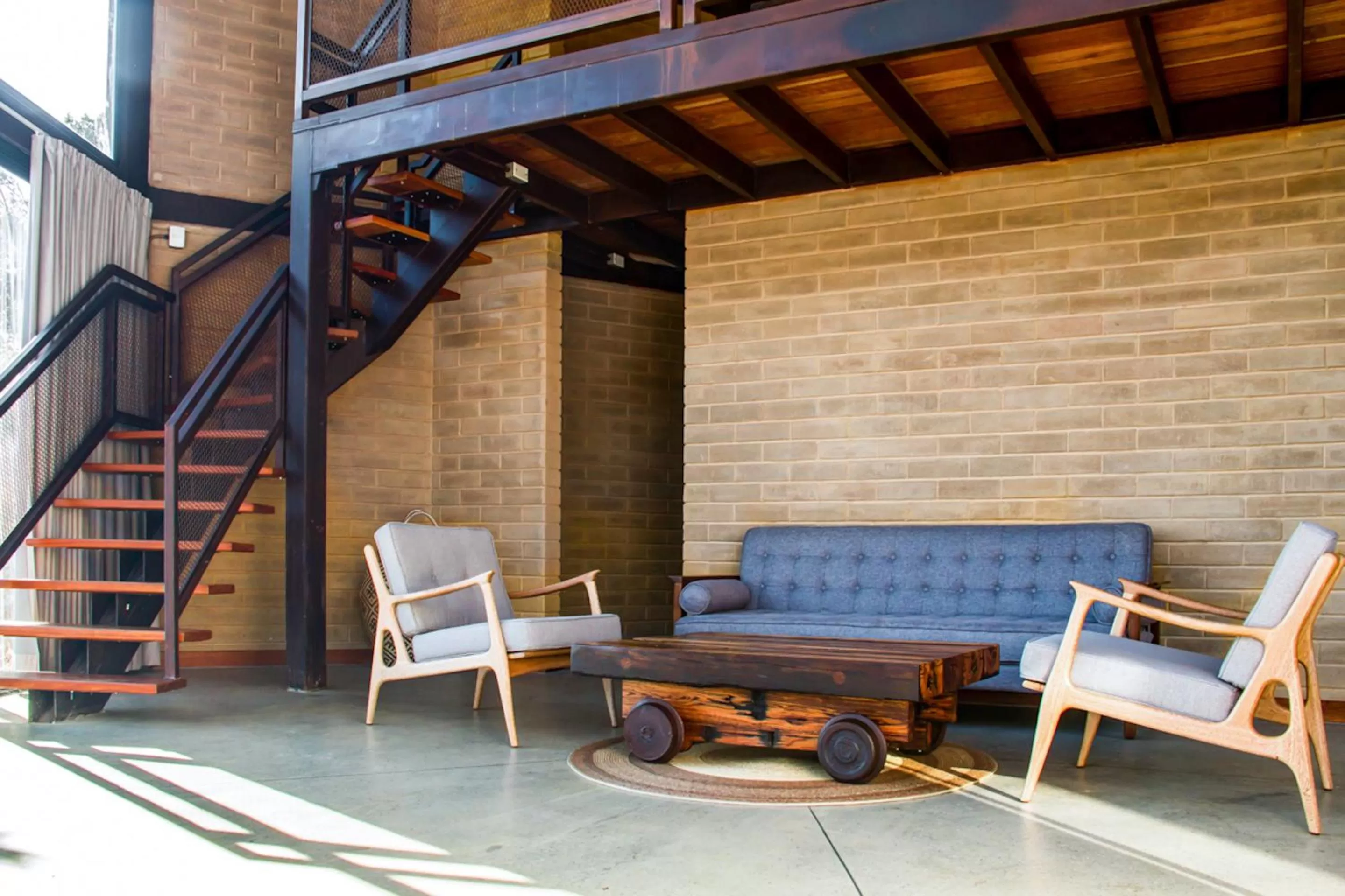 Living room in Cannua Lodge