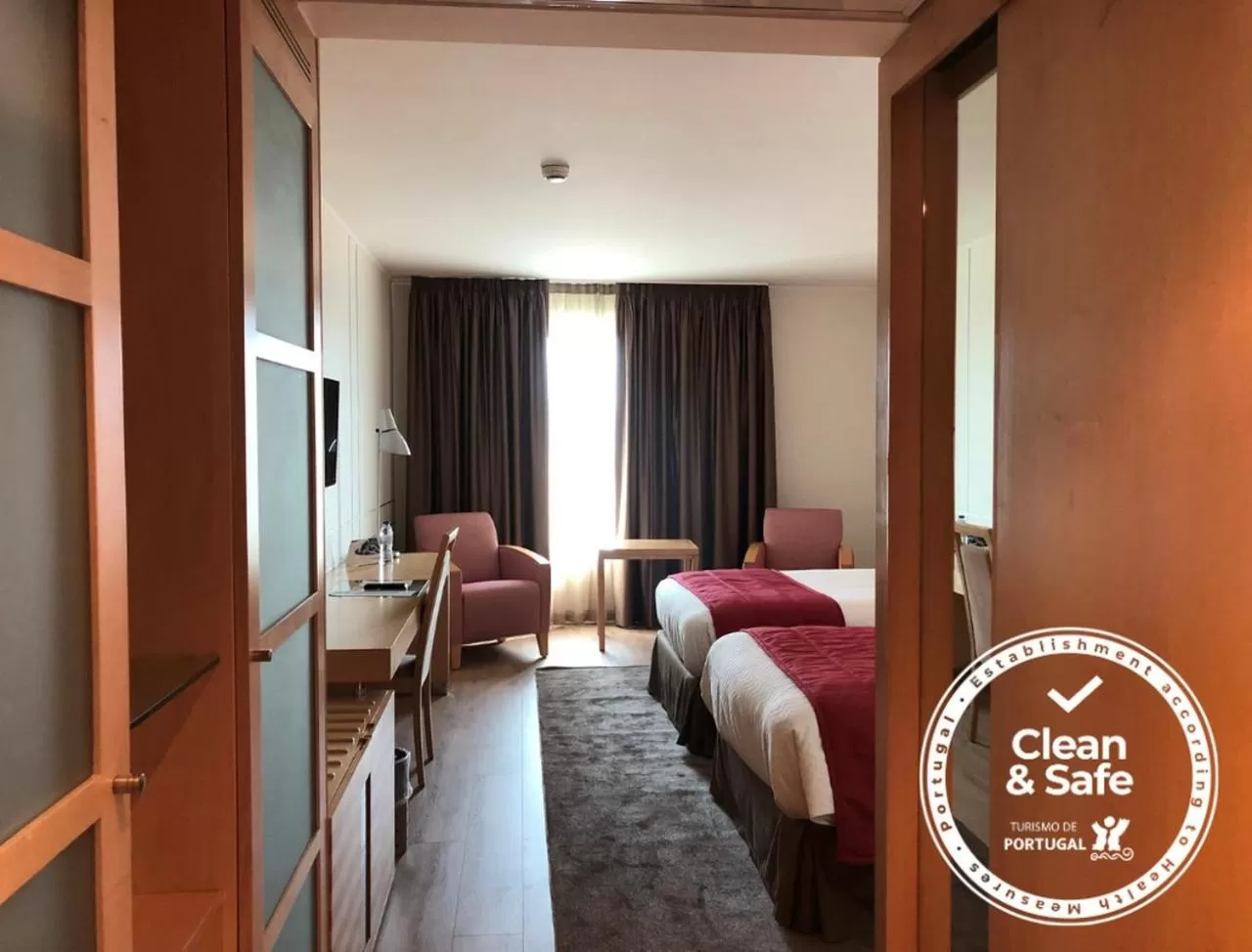 Bed in VIP Executive Entrecampos Hotel & Conference