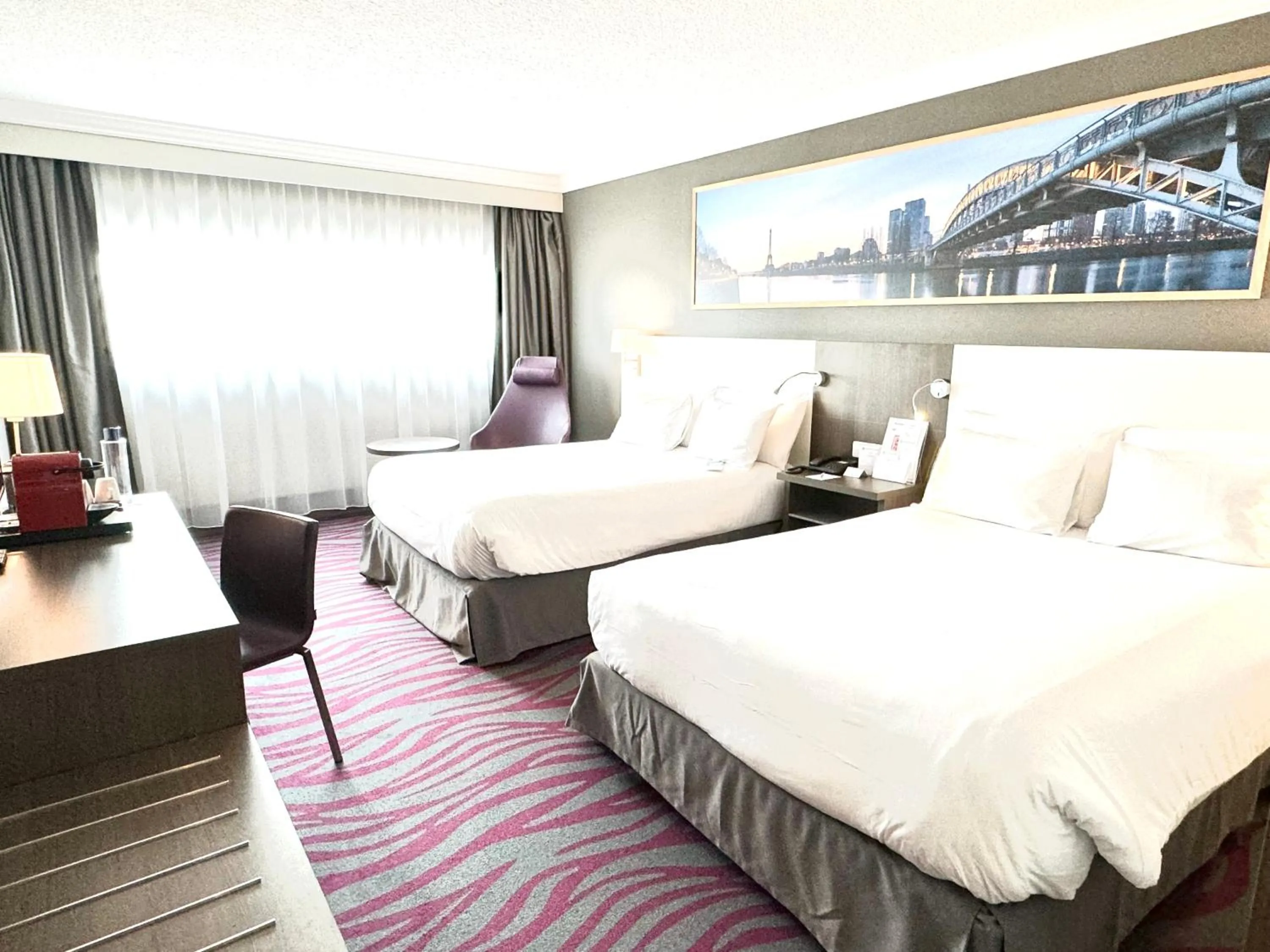 Bedroom, Bed in Best Western Plus Paris Orly Airport