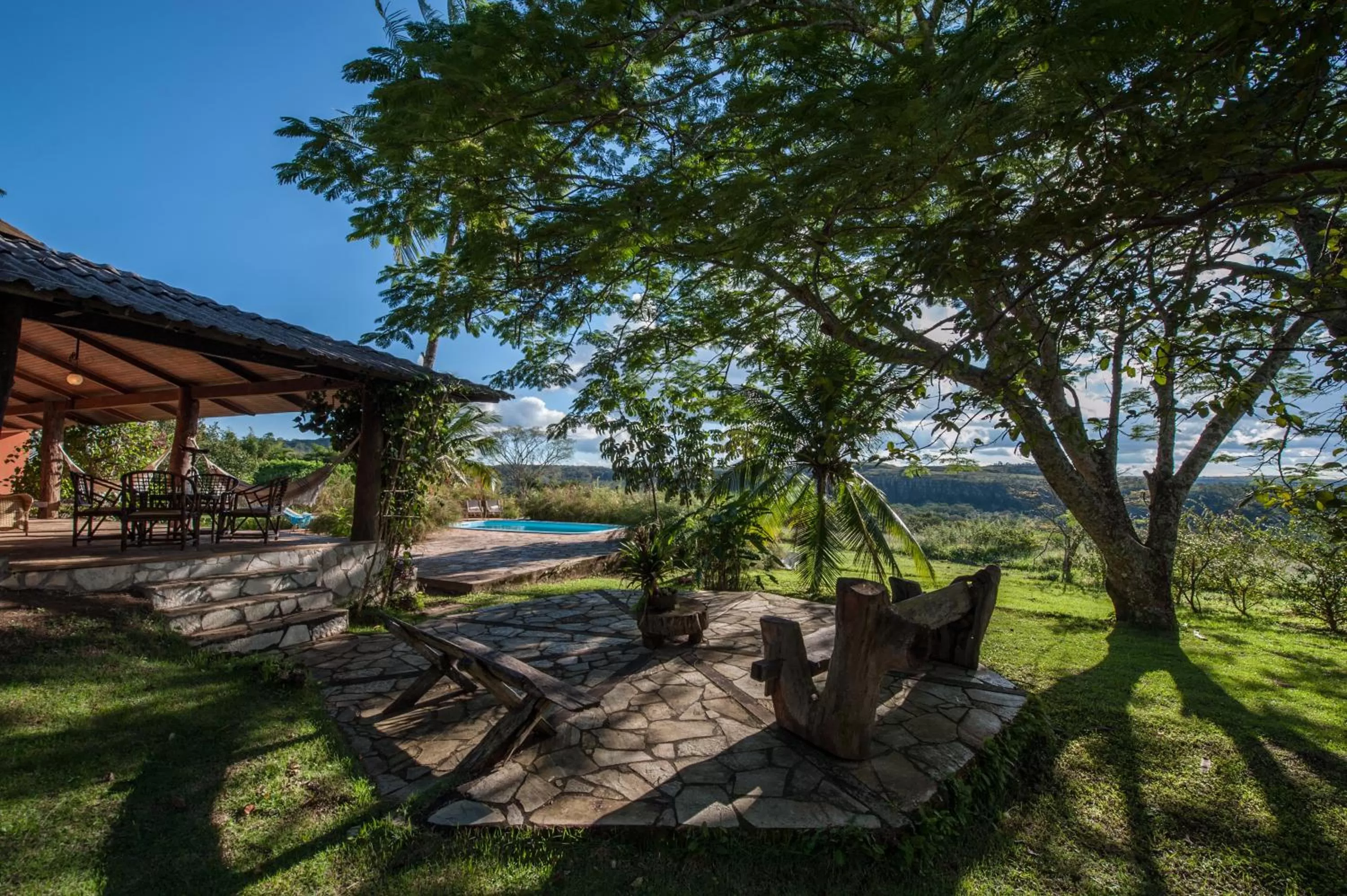 Garden in Pousada do Parque