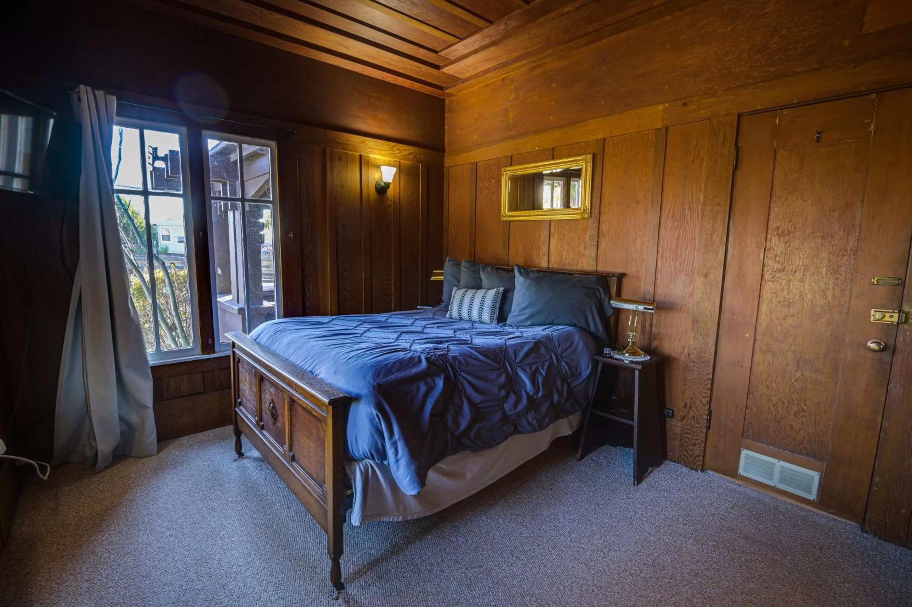 Bed in The Captains Quarters