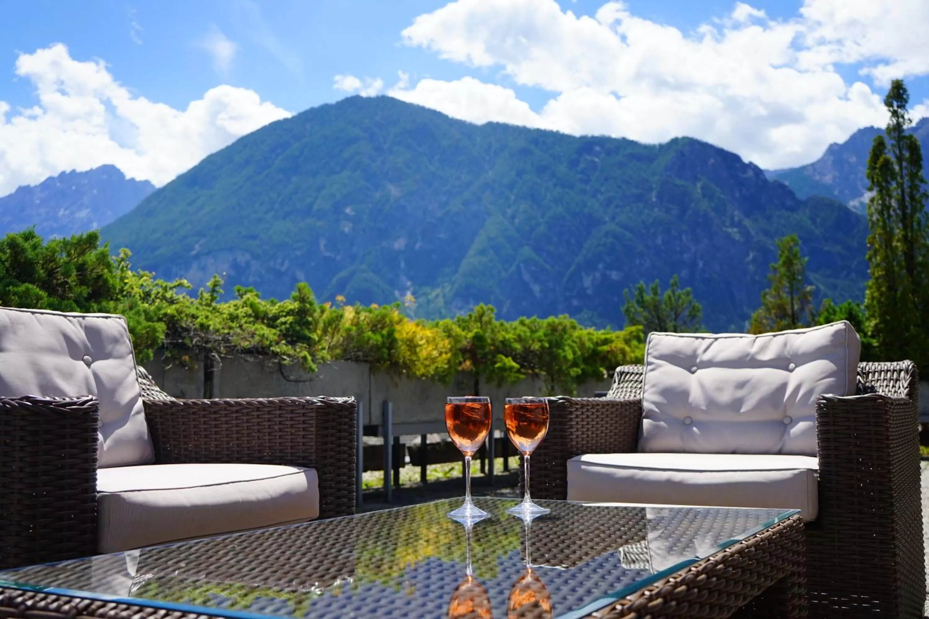 Balcony/Terrace in Hotel Sonne Lienz