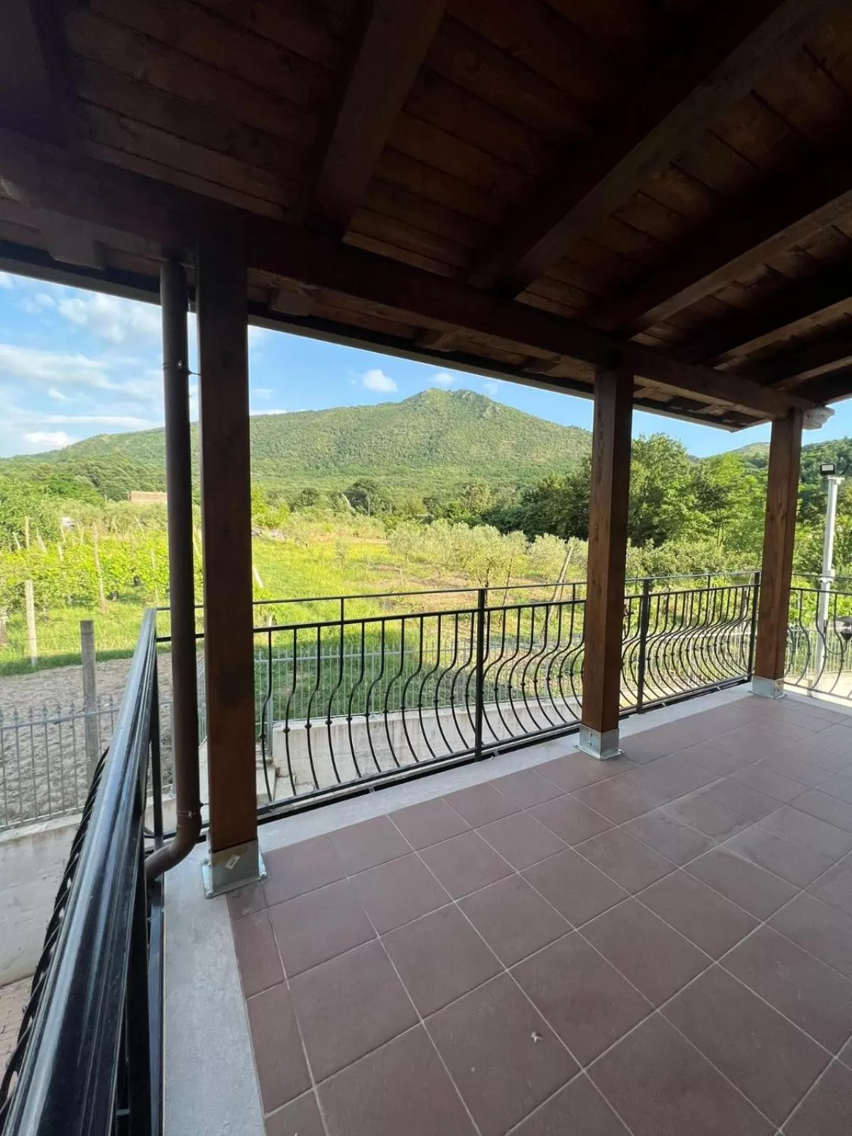 Natural landscape in B&B I Greci