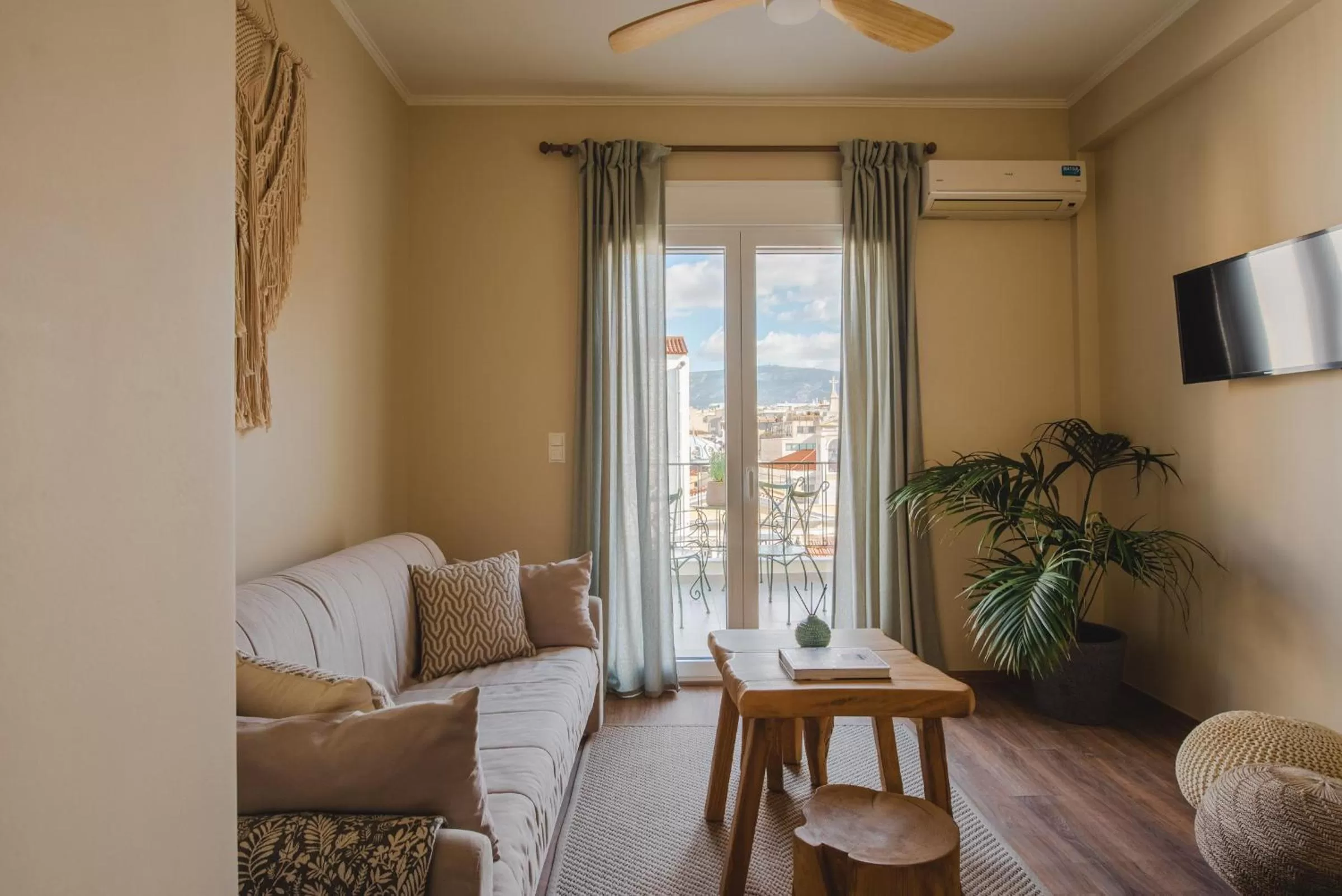 Seating area in Living Stone Aparthotel
