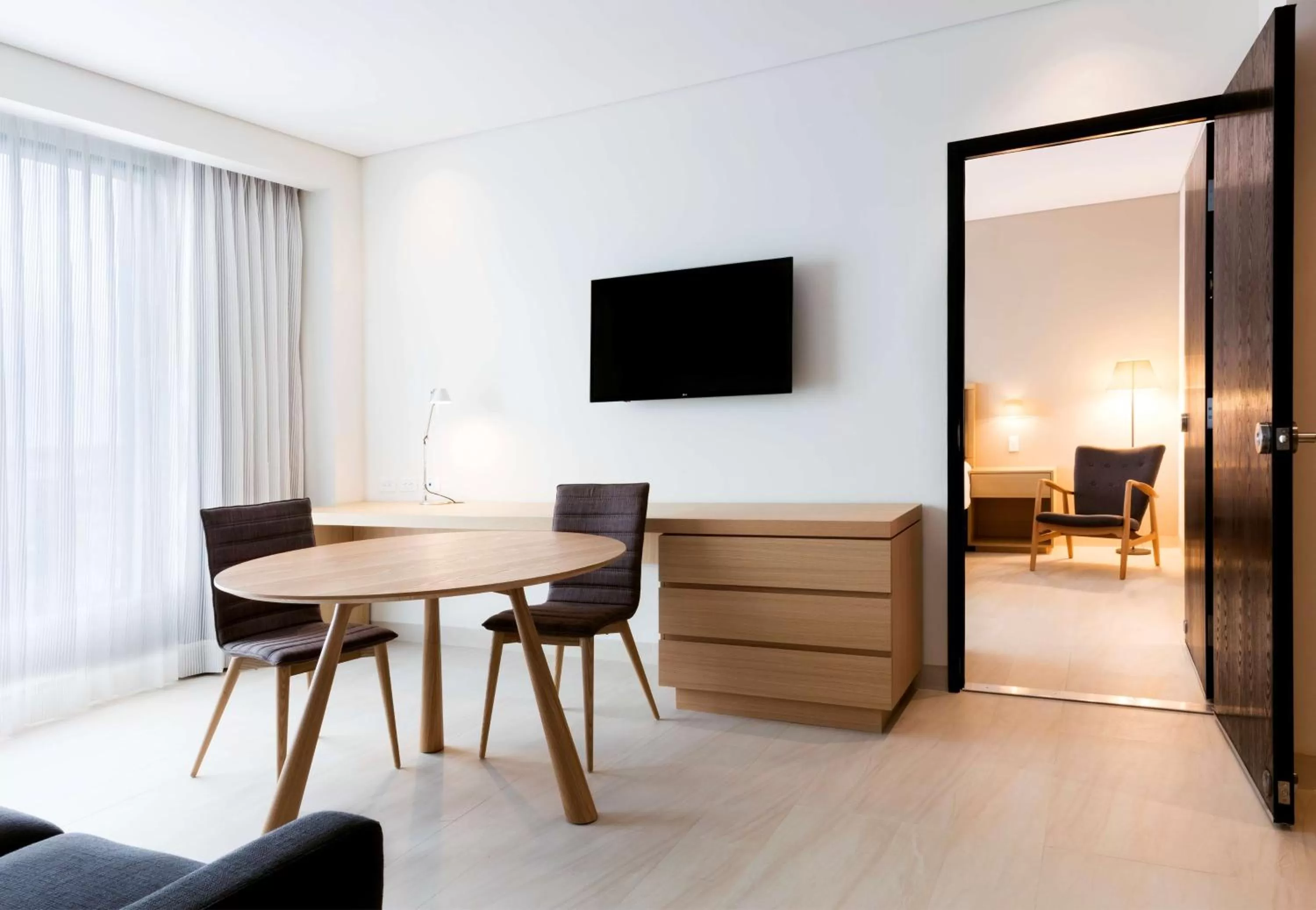 Seating area in Hilton Garden Inn Merida