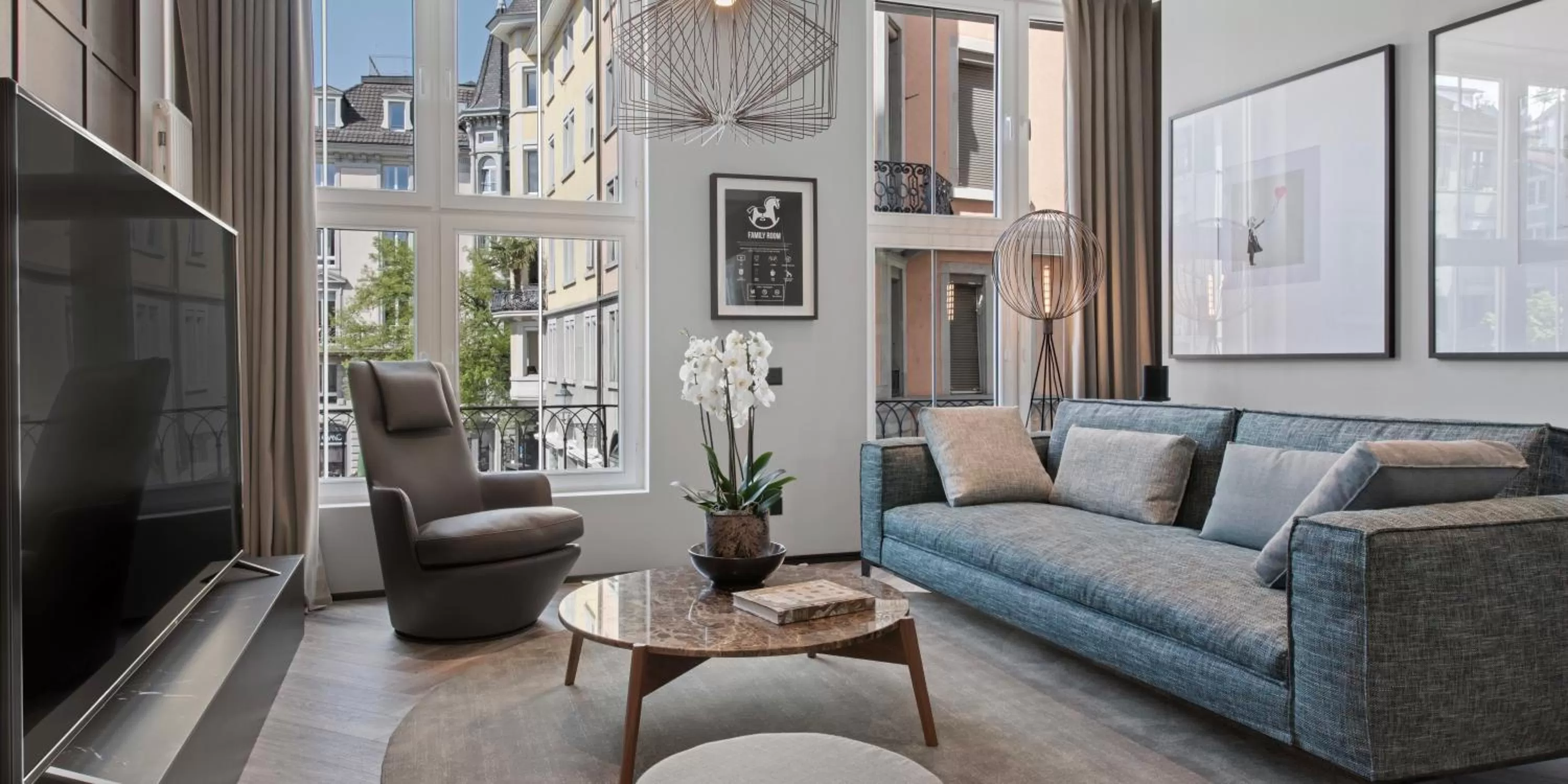 Family in Boutique Hotel Wellenberg