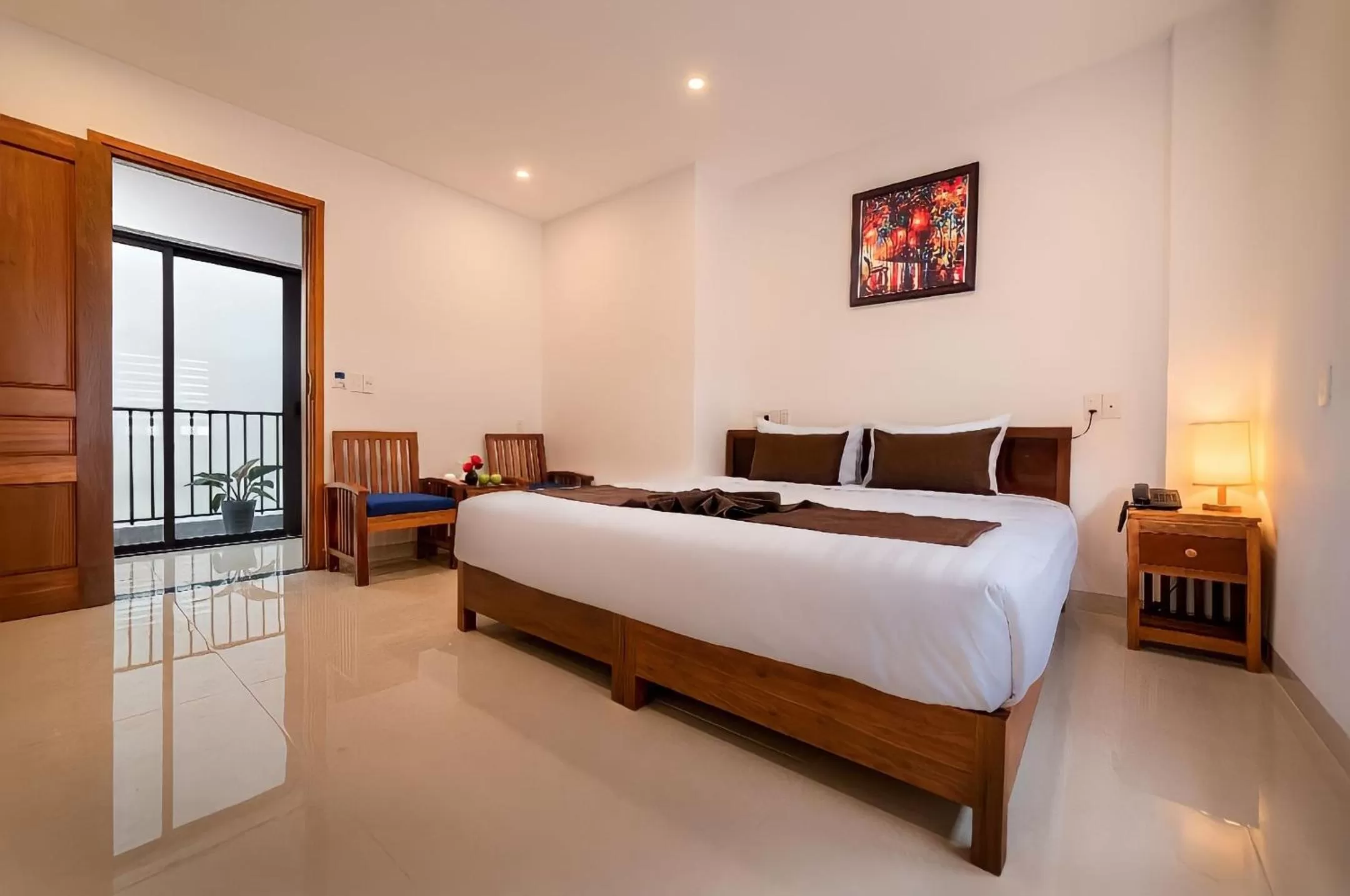 Bed in Tomorrow Oasis Boutique Villa Hoi An