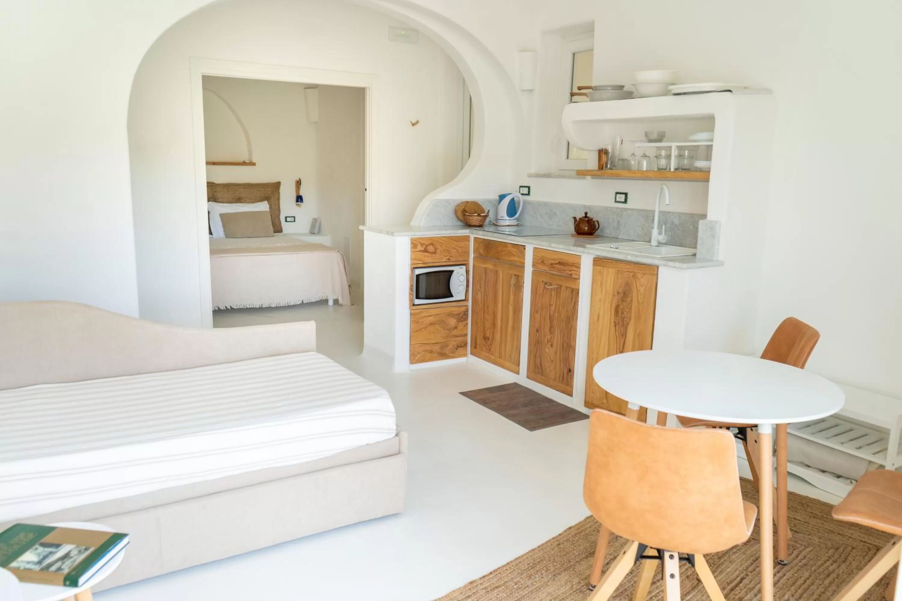 Kitchen or kitchenette, Bed in Villa Ravino Secret Retreat