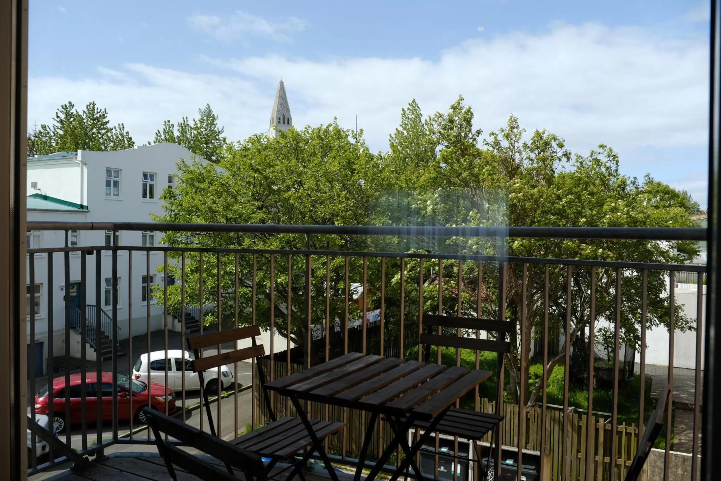 Balcony/Terrace in Saga Studios by Heimaleiga