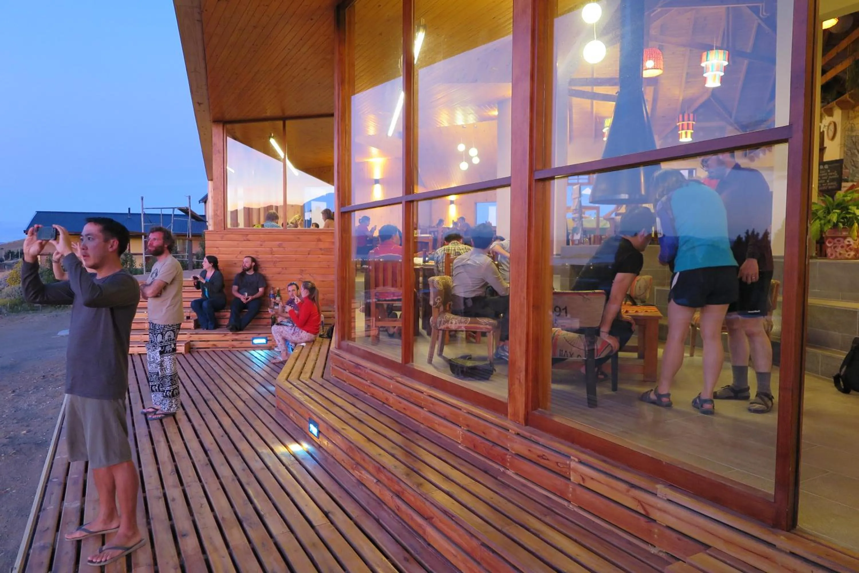 Restaurant/places to eat in America Del Sur Calafate Hostel