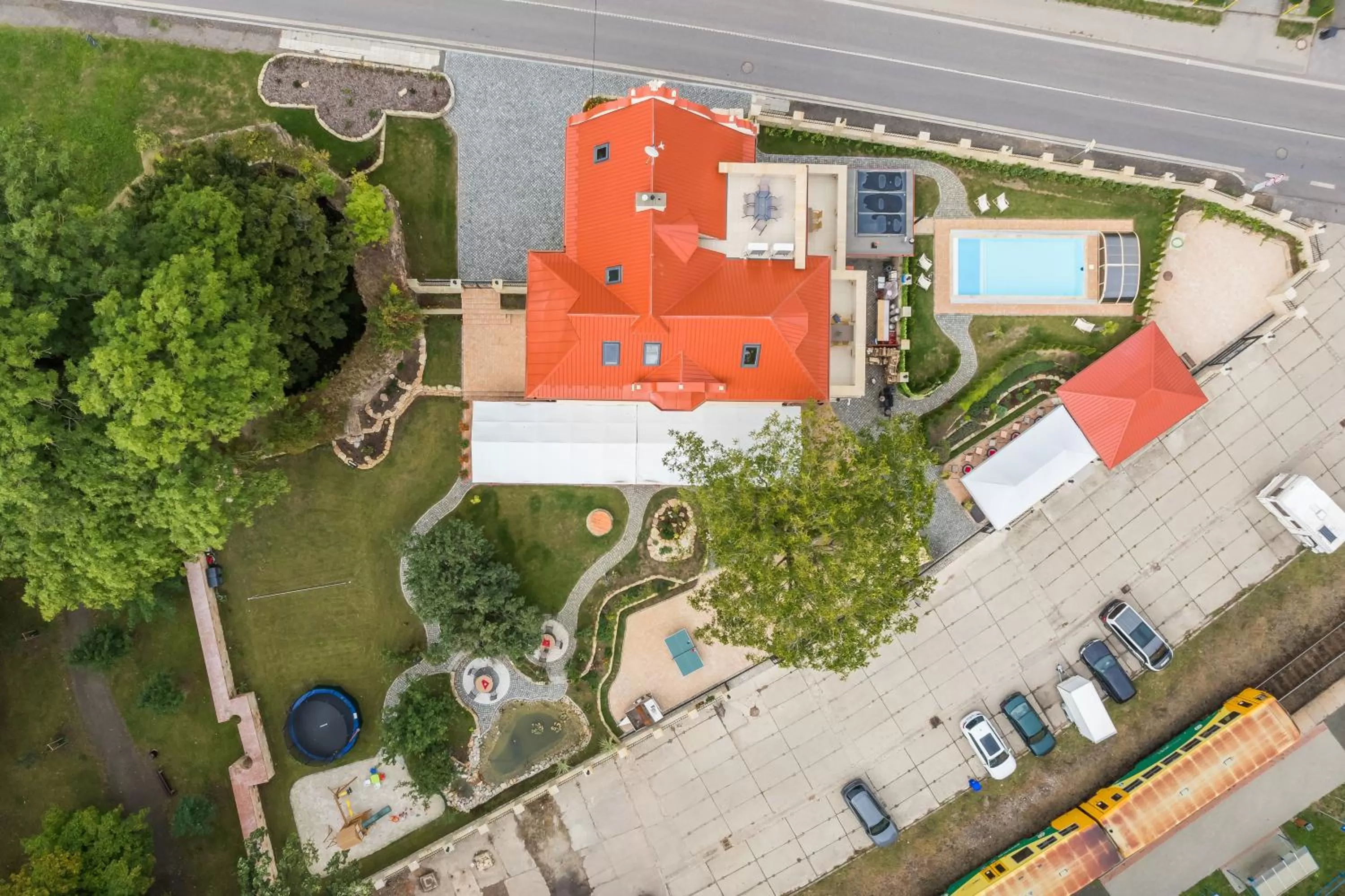 Property building, Bird's-eye View in Villa Libosad