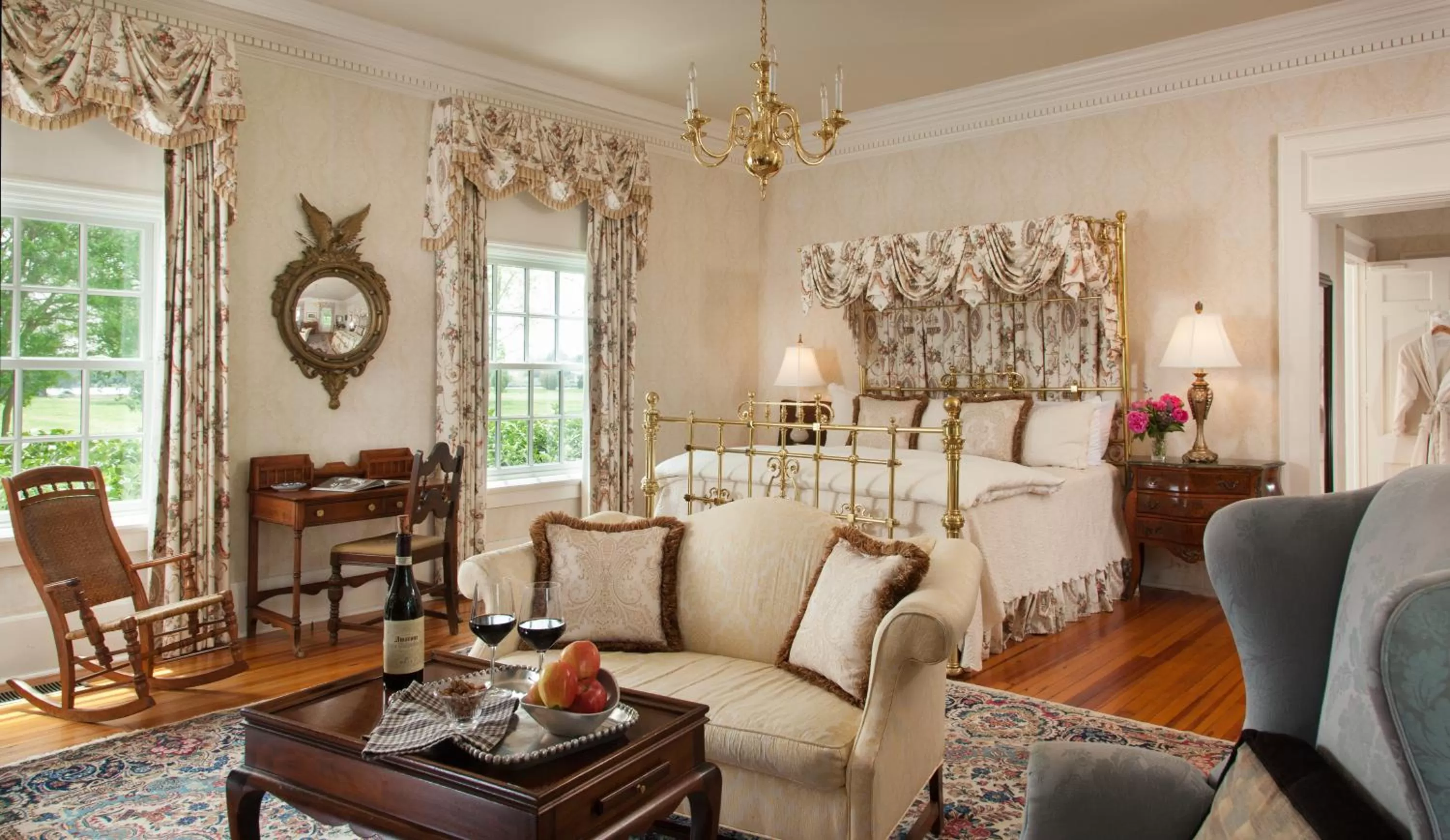 Photo of the whole room in Inn at Warner Hall