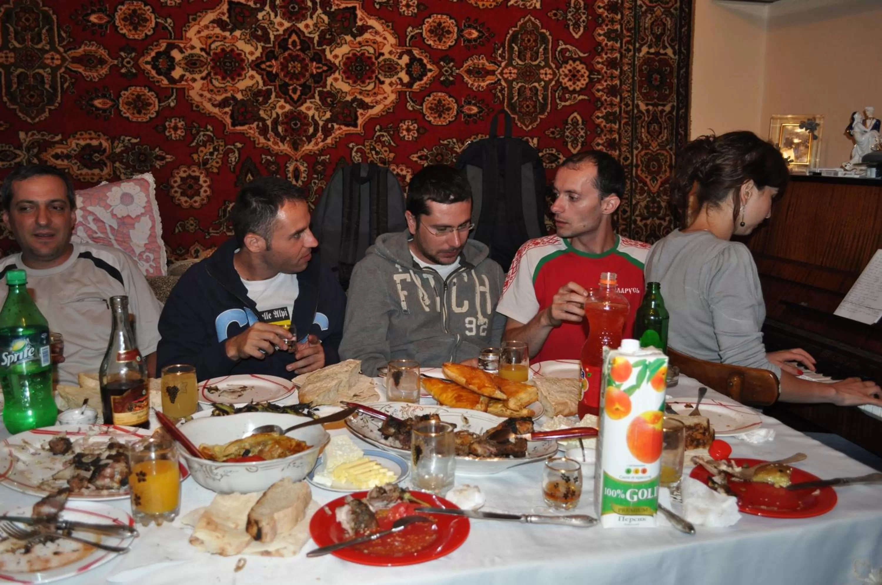 group of guests in Ruzanna's Bed & Breakfast