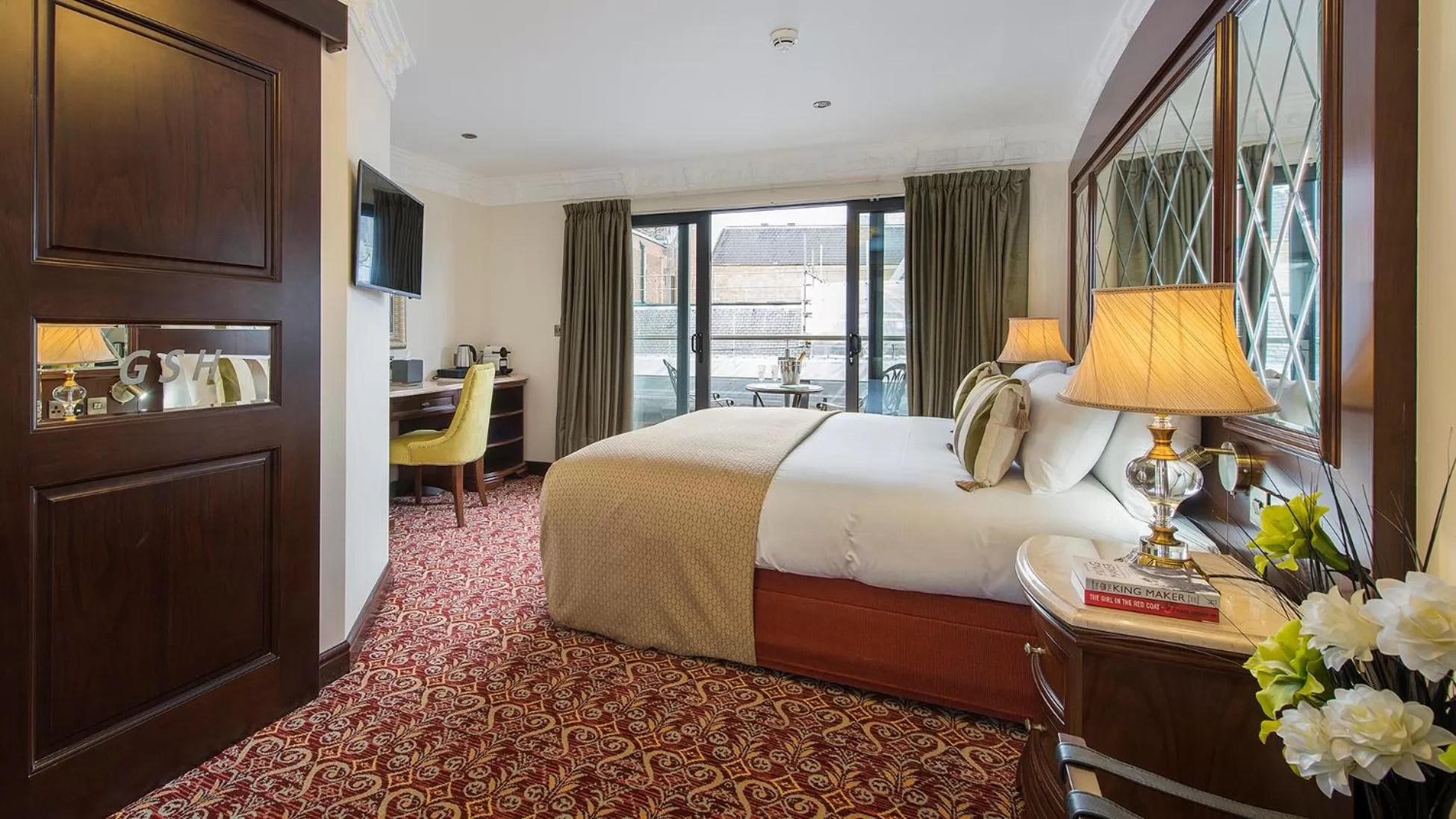 Bed in The George Street Hotel