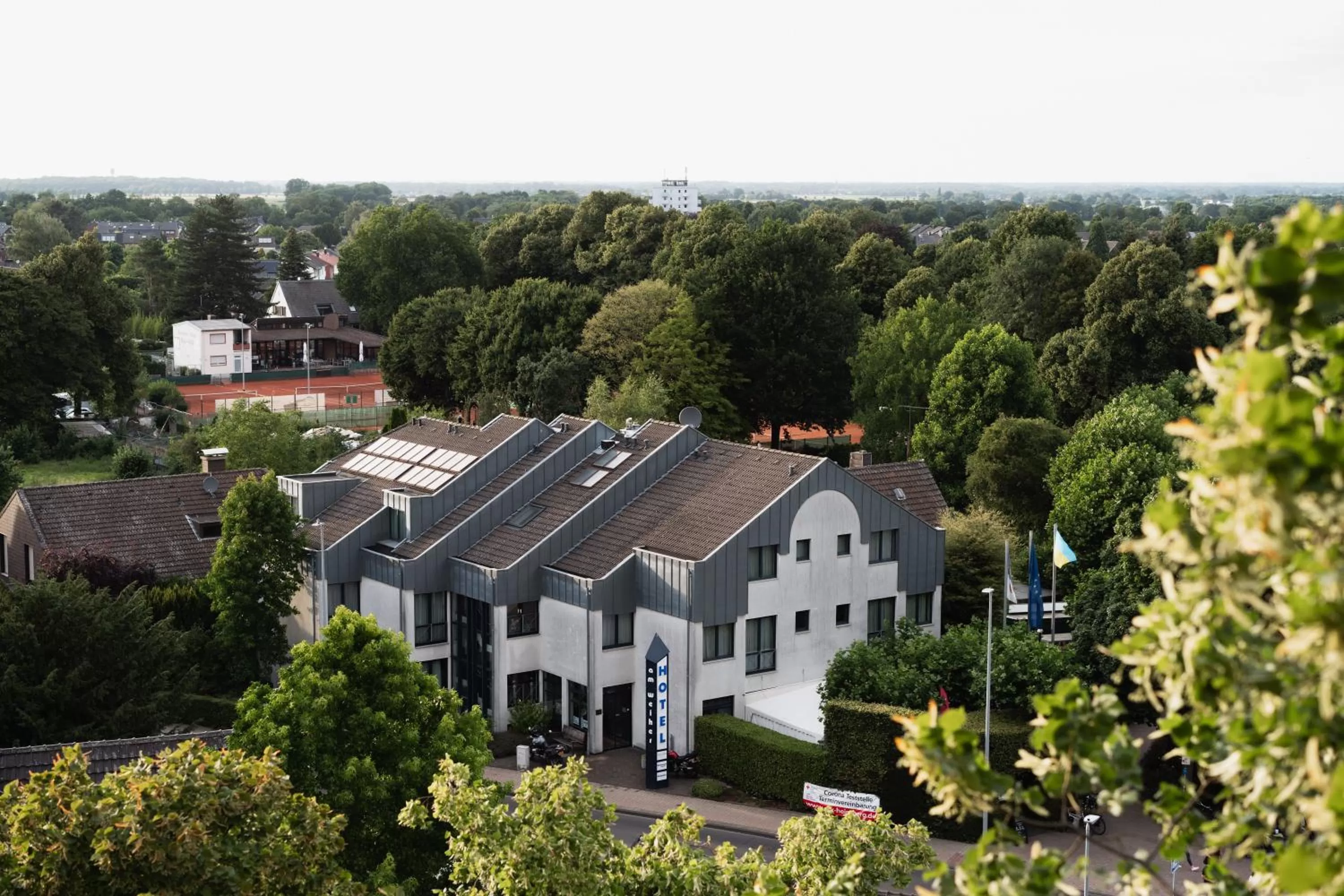 Bird's eye view in Hotel am Weiher