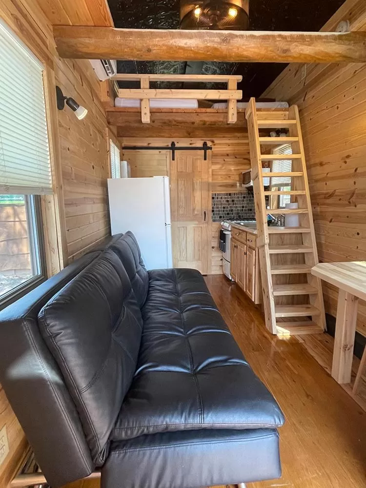 Living room in Natura Treescape Resort