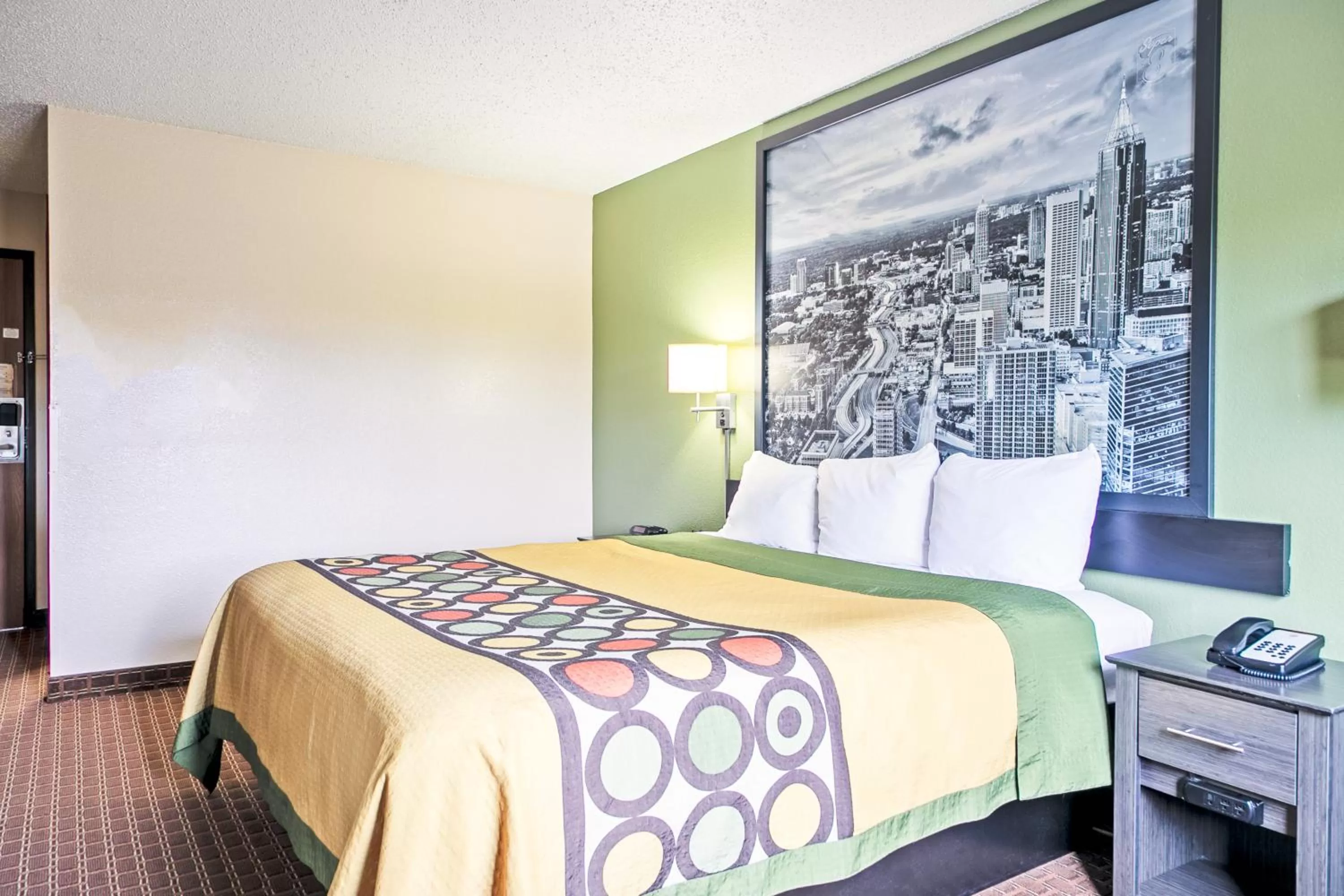 Bed in Super 8 by Wyndham Augusta Ft Eisenhower Area