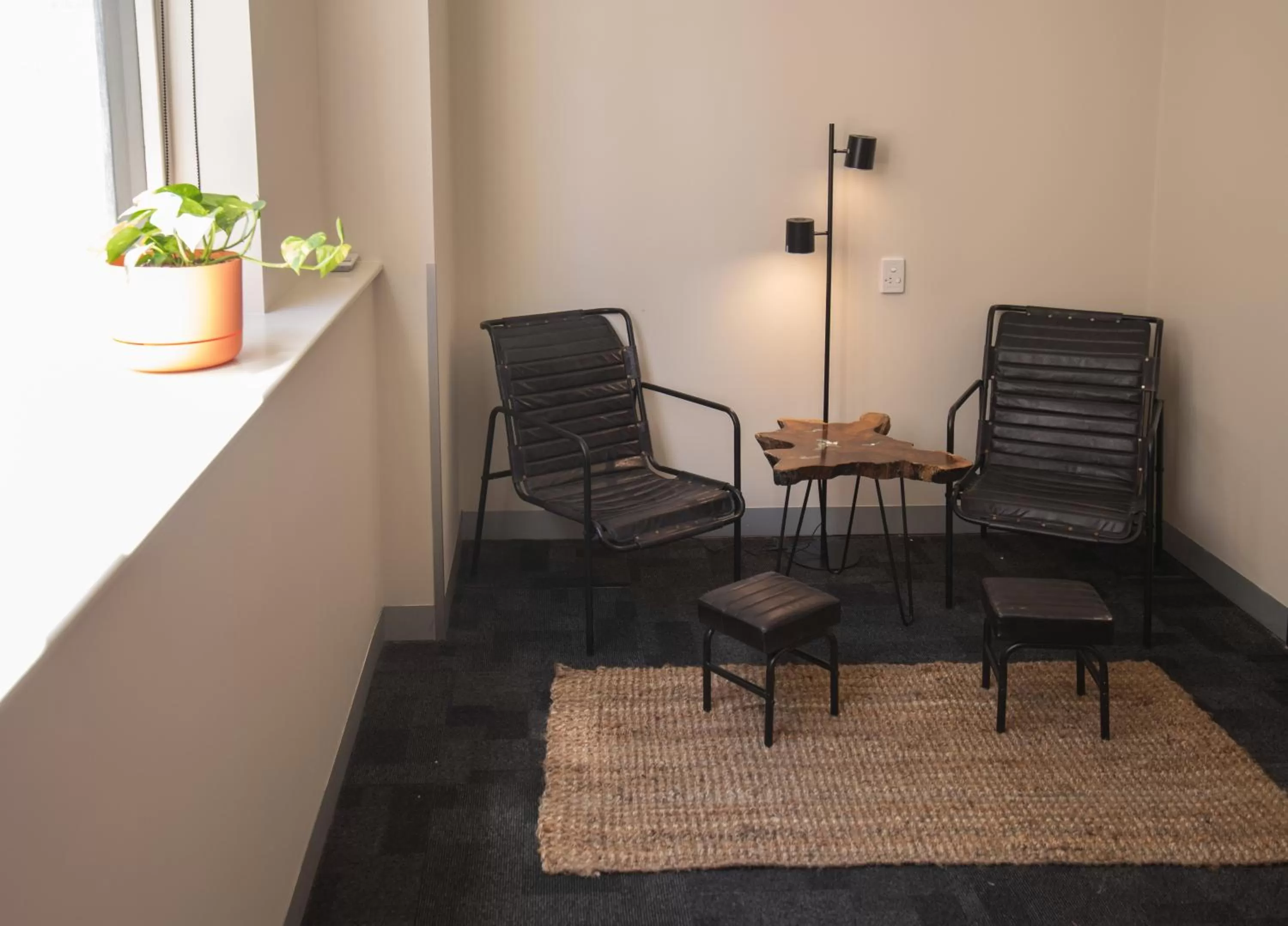 Seating area in Bounce Melbourne