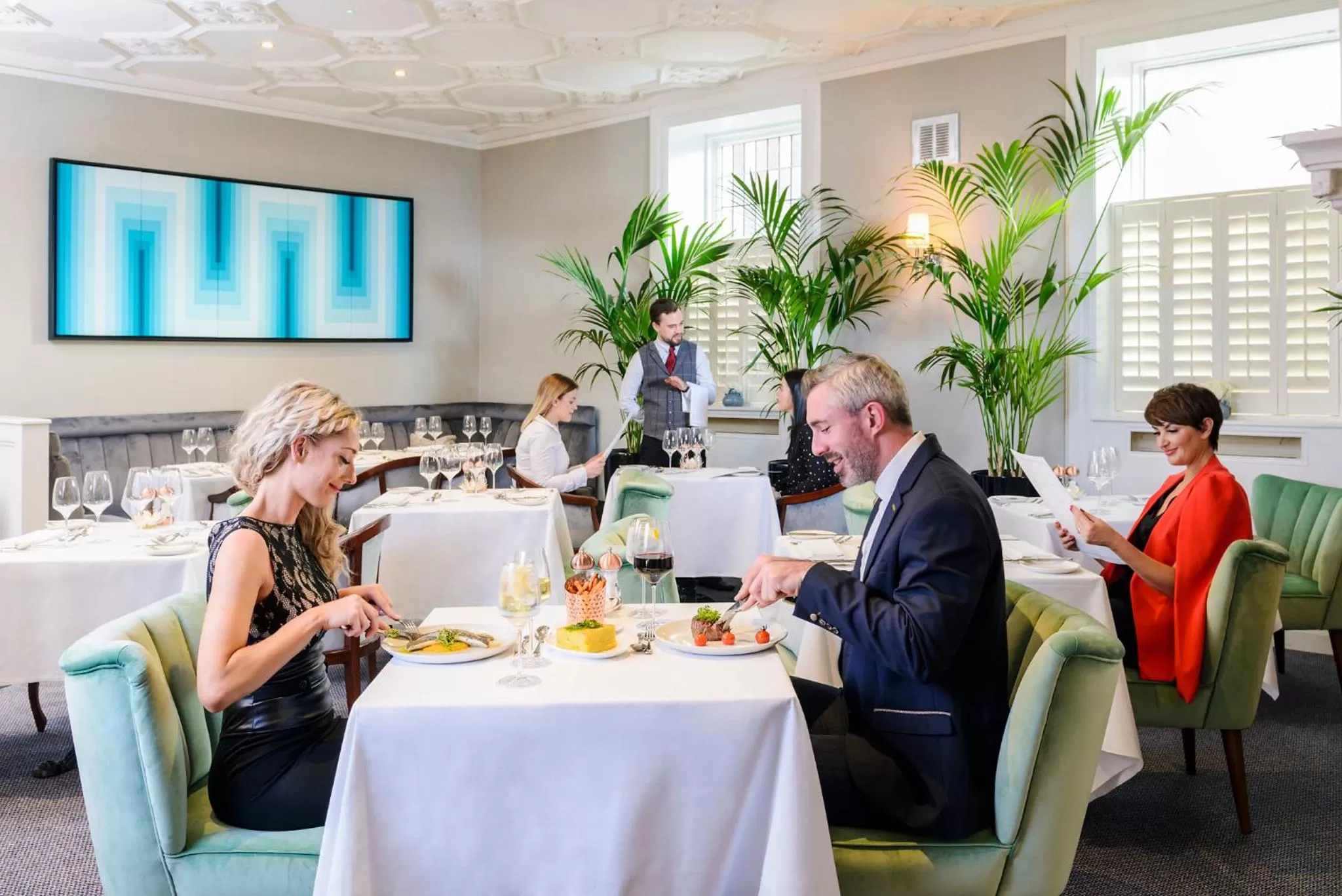 Restaurant/places to eat in The Metropole Hotel Cork