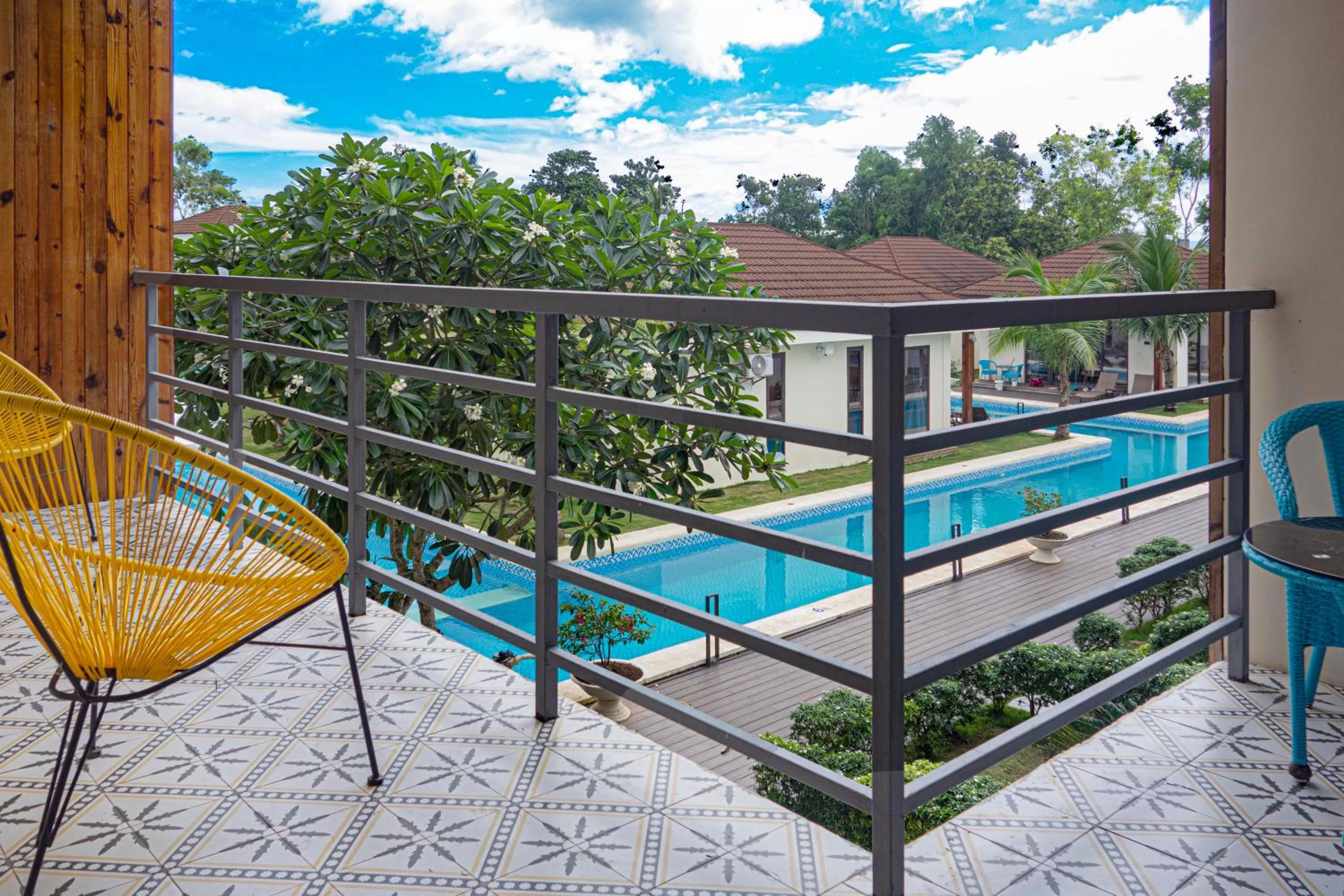 Bed in Amphitrite Resort