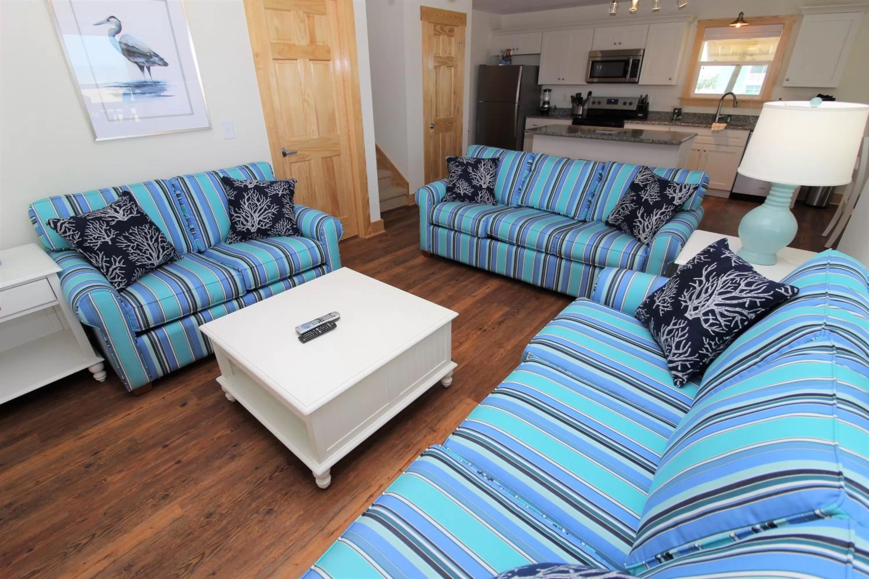 Living room in Whalebone Ocean Cottages by KEES Vacations