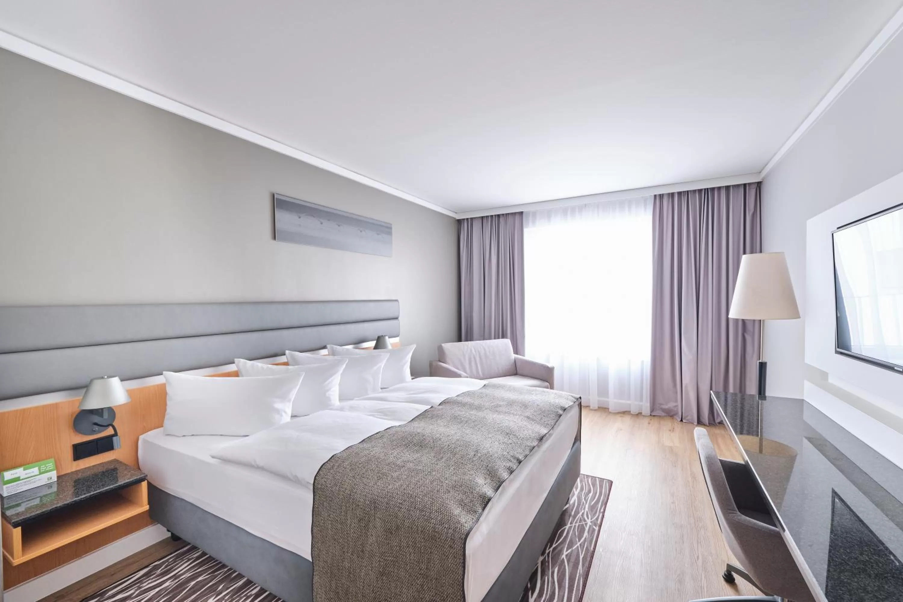 Bedroom, Bed in Holiday Inn Berlin Airport - Conference Centre by IHG