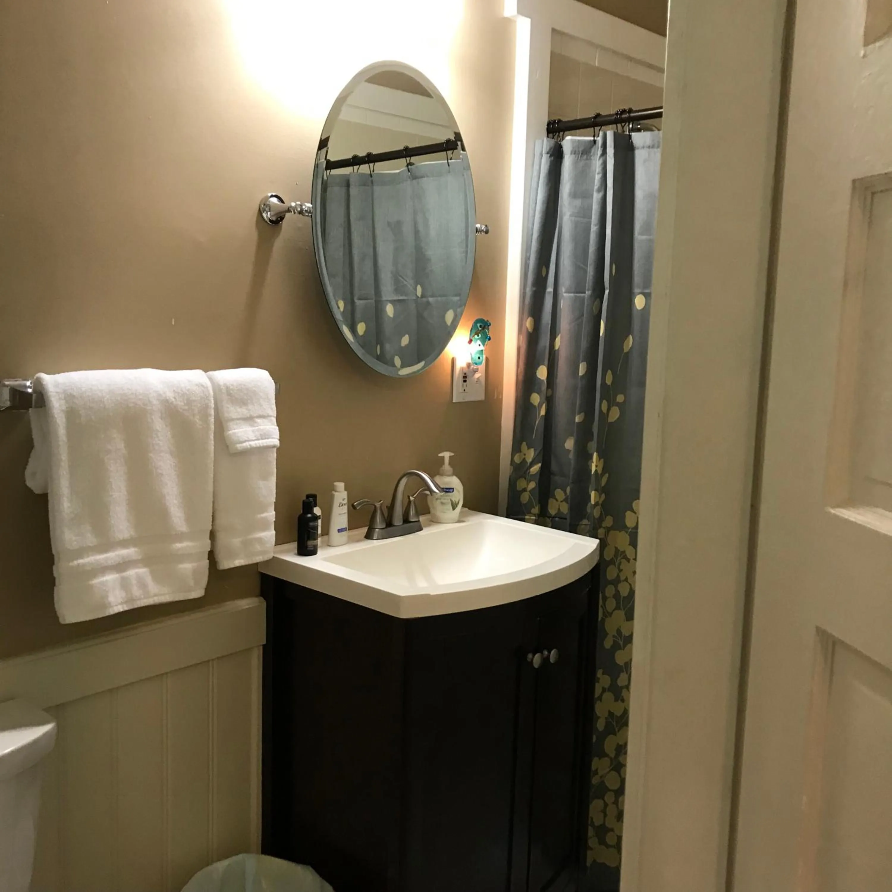 Bathroom in Mountain Meadows Inn & Chalet Suites