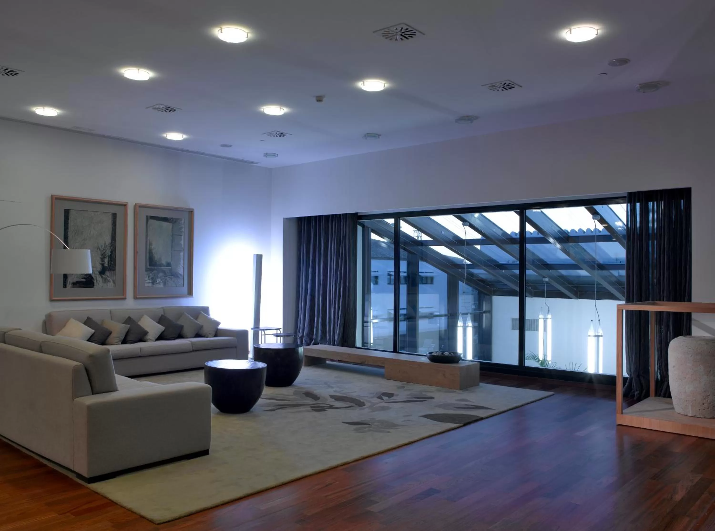 Communal lounge/ TV room in Parador de Antequera