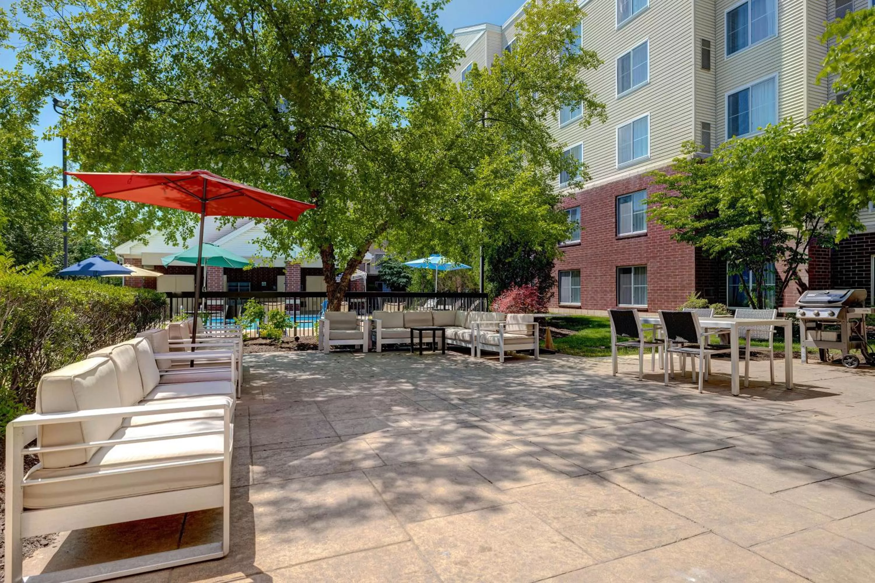 Patio in Homewood Suites Lansdale