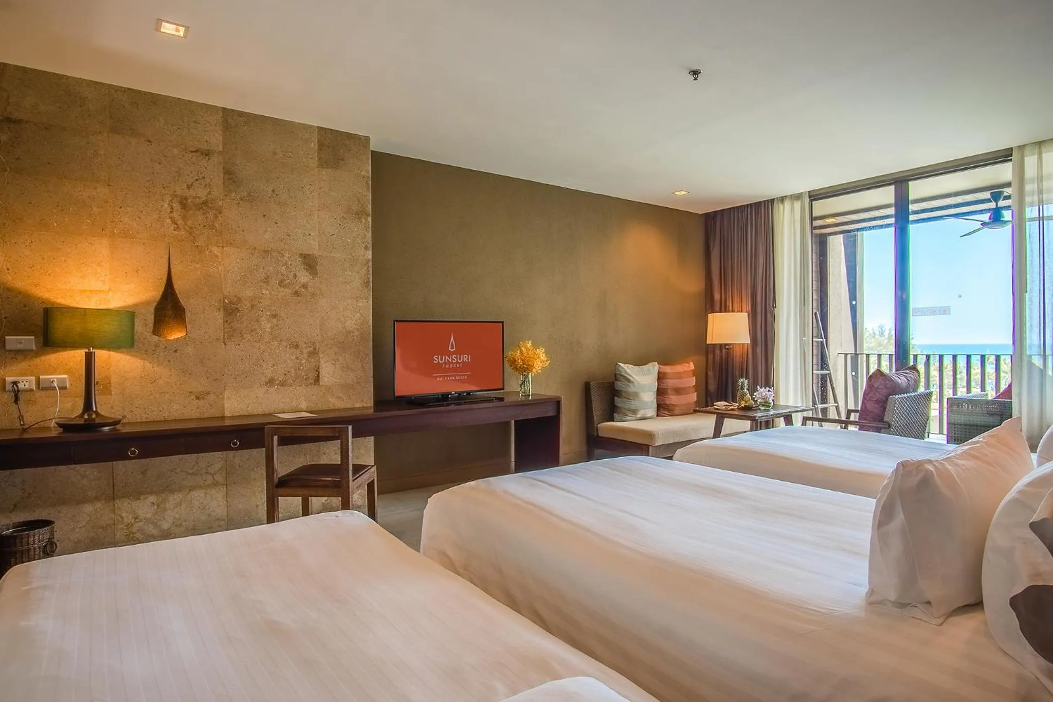 Bed in SUNSURI PHUKET, Nai Harn Beach