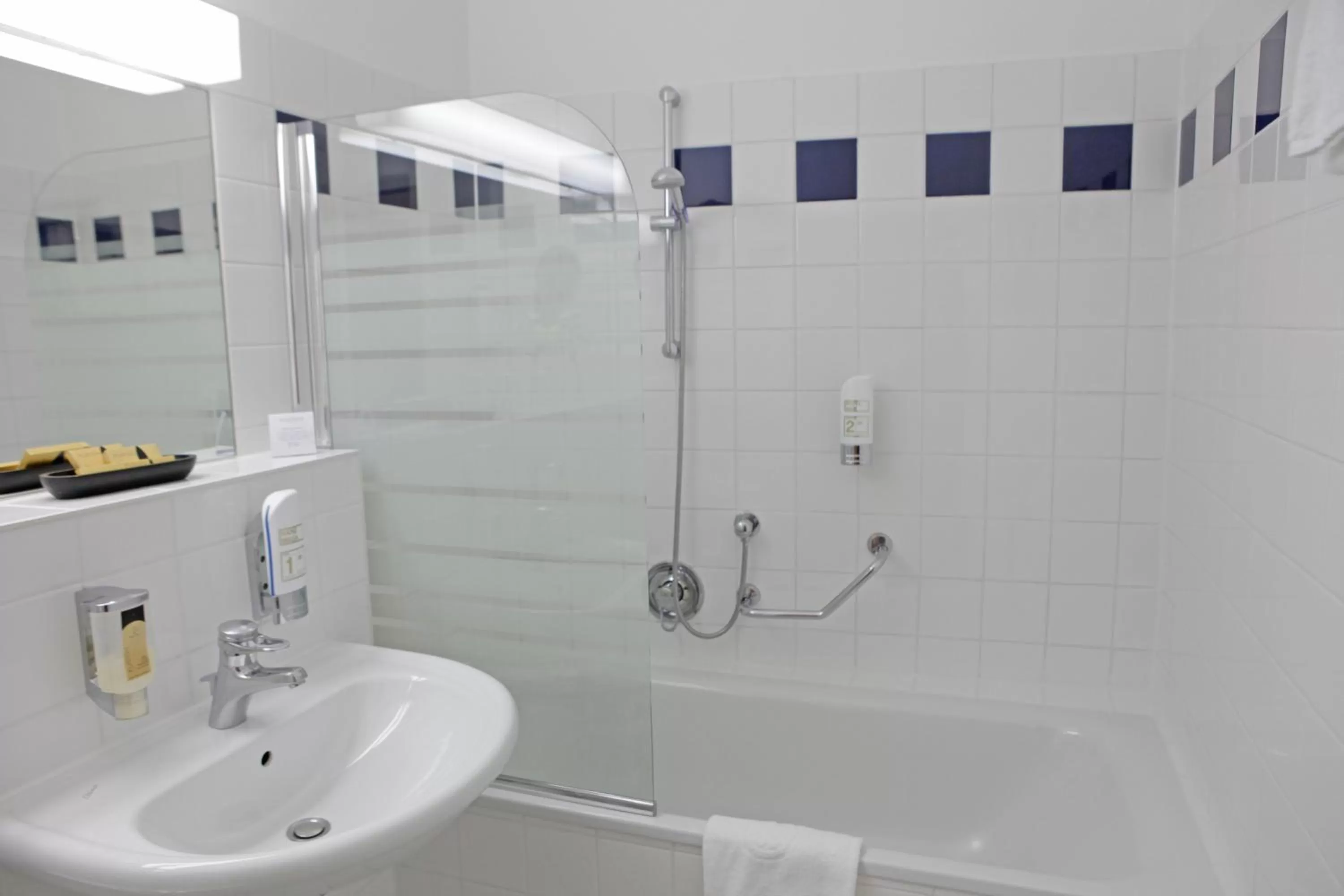 Bathroom in Hotel Domizil