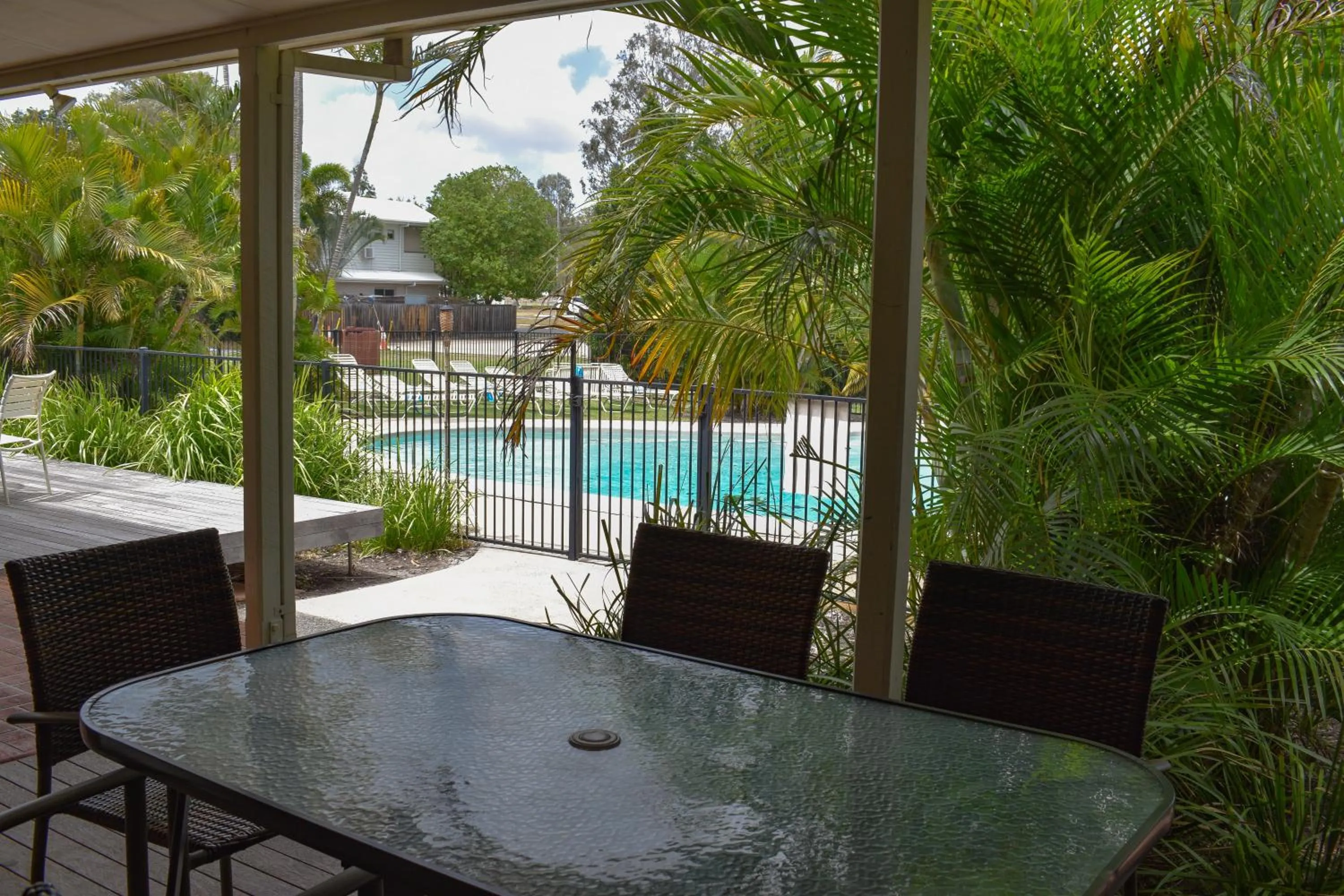 Patio in Hervey Bay Flashpackers