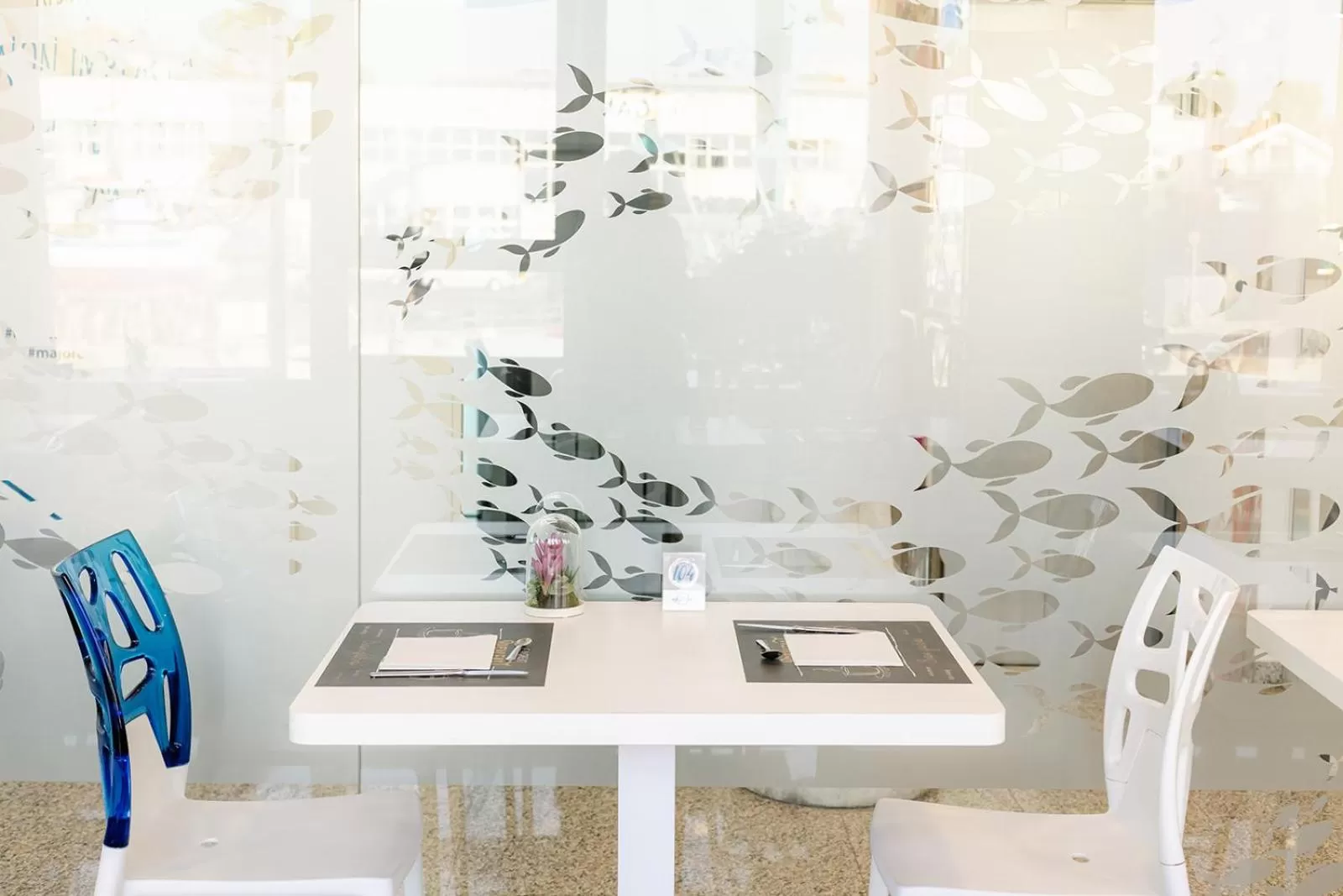 Dining area in Hotel Majorca