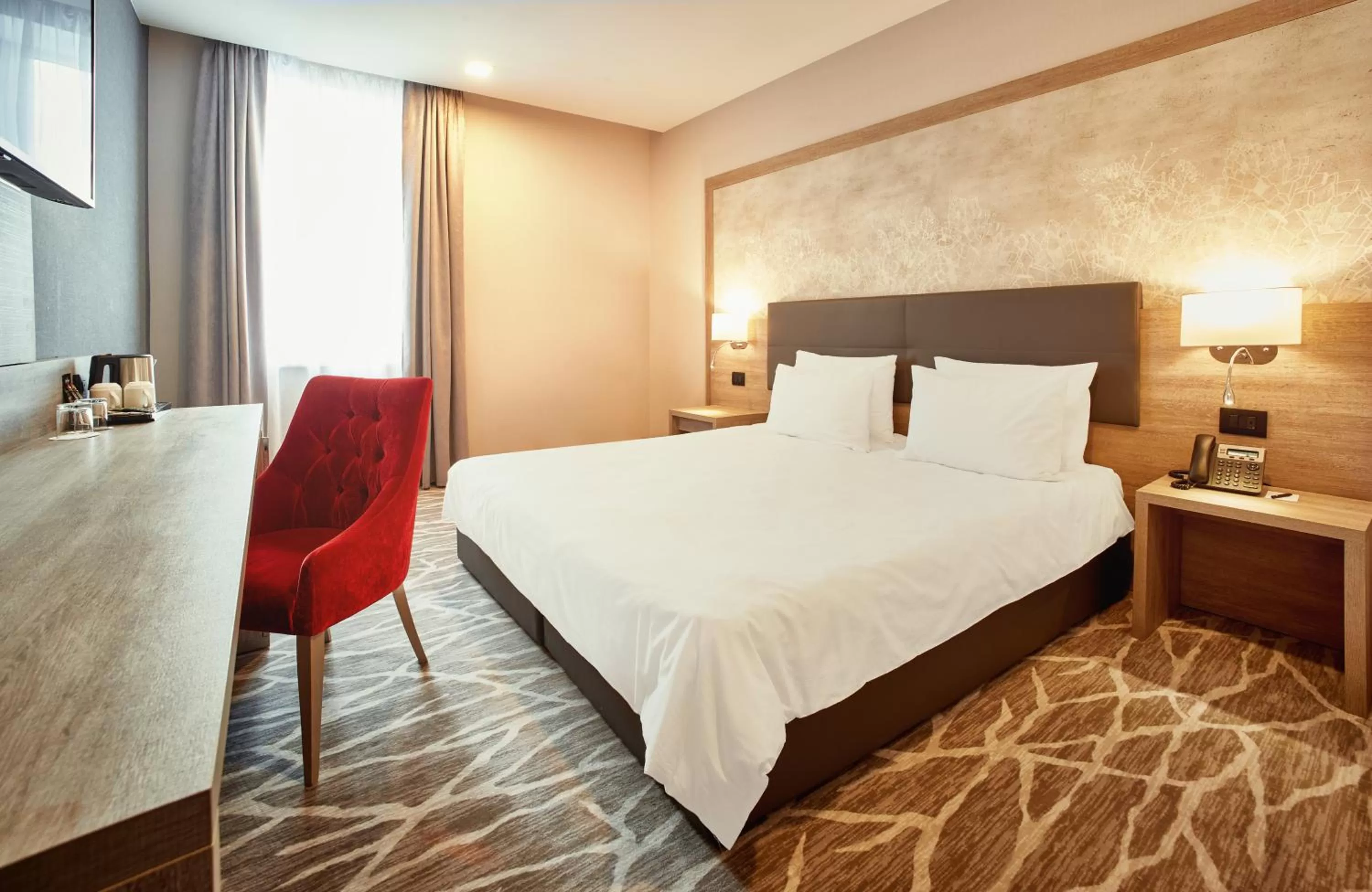 Bedroom, Bed in Radisson Hotel City Centre Odesa