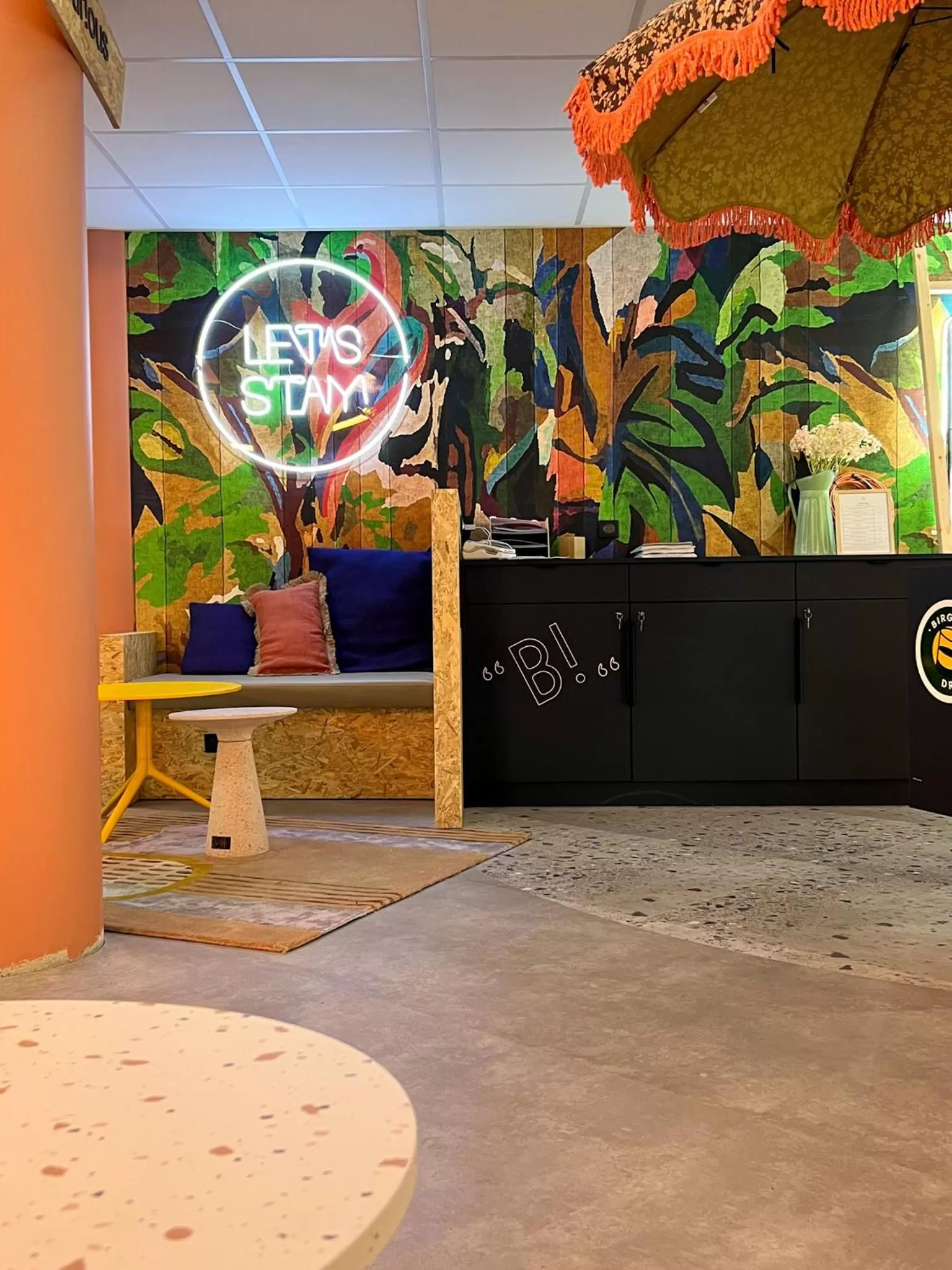 Lobby or reception in Birgit Hôtel Le Havre Centre