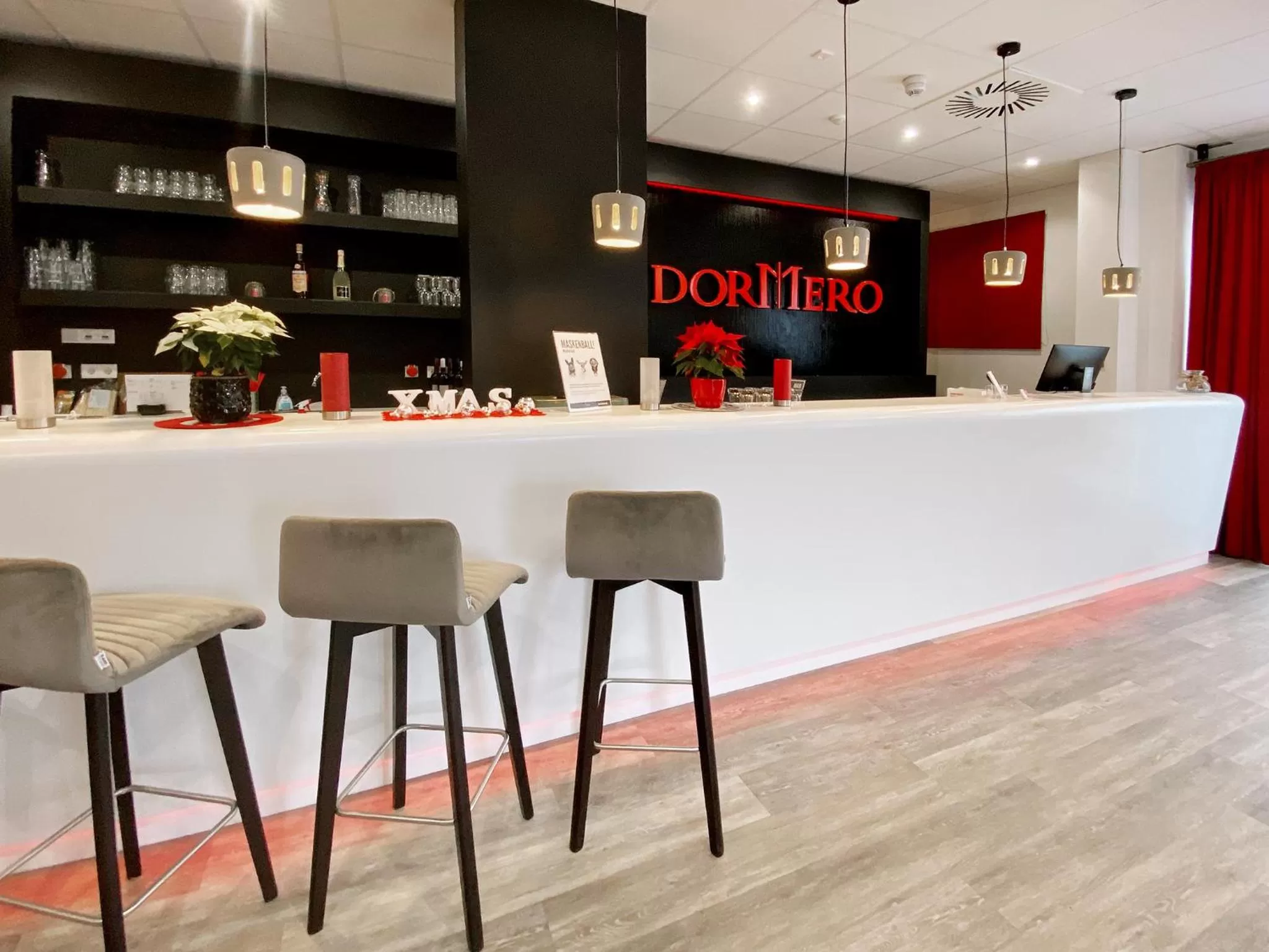 Lobby or reception in DORMERO Hotel Darmstadt