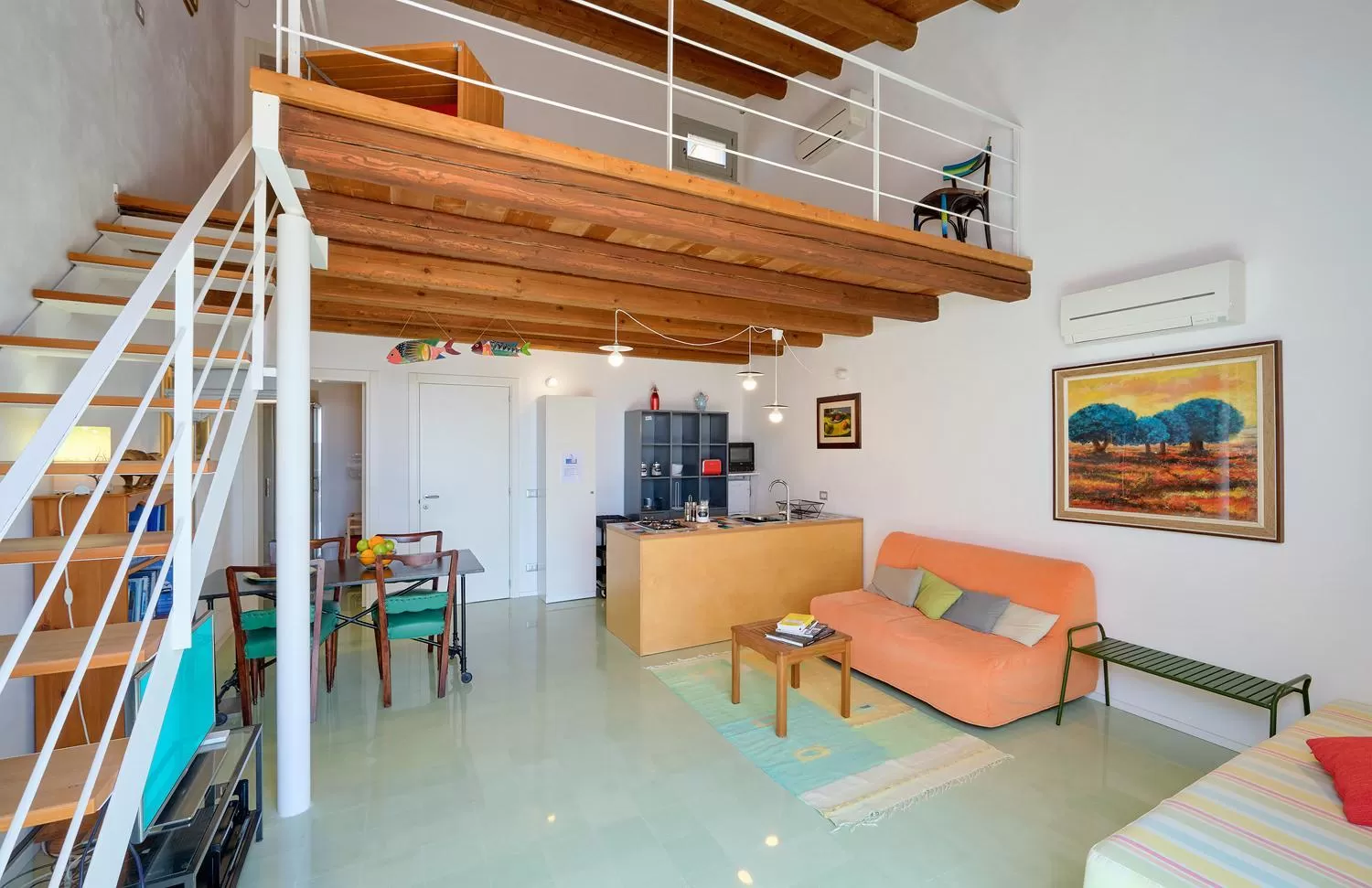 Living room in Petrantica Resort