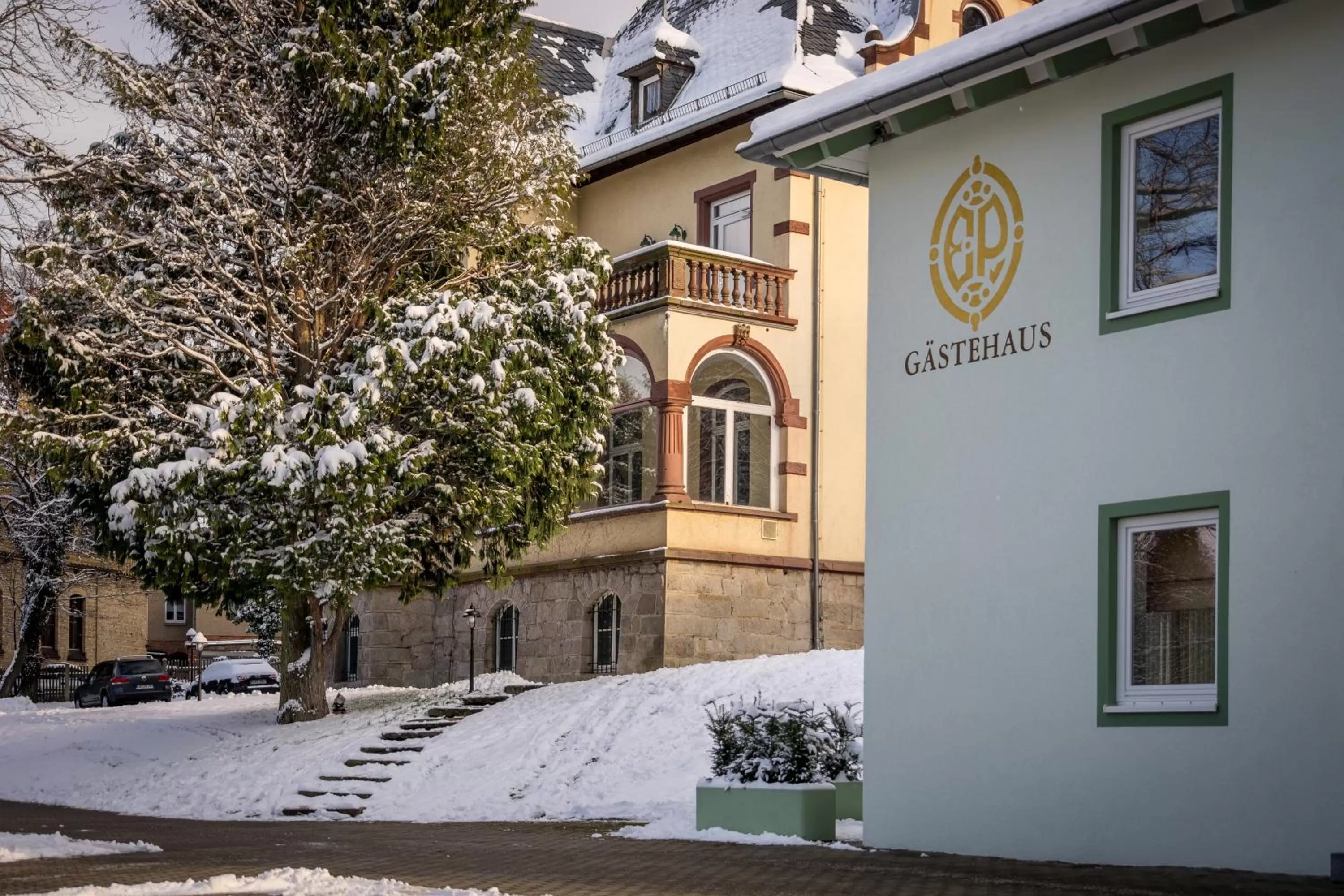 Property building in Hotel Erbprinzenpalais