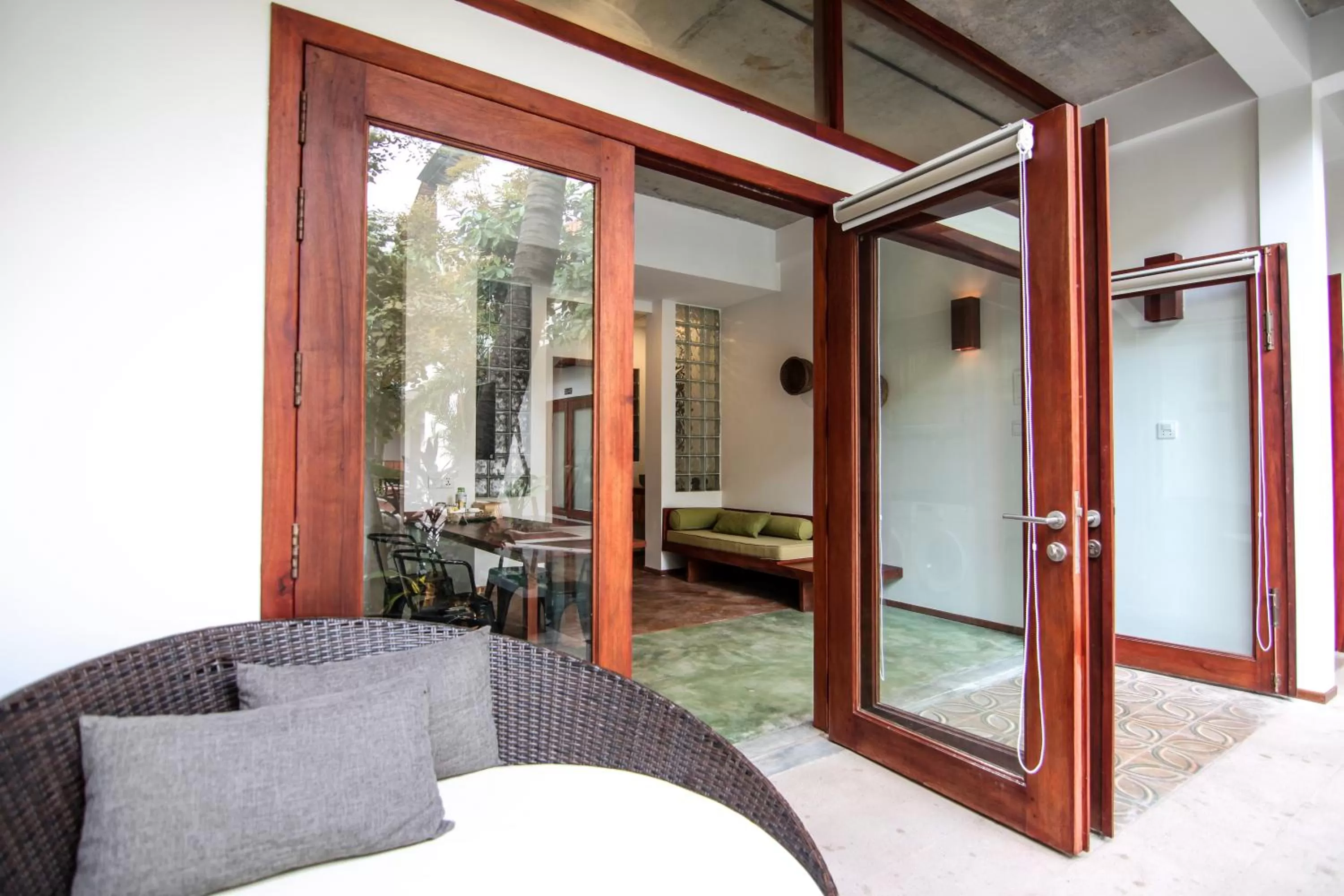 Seating area in Sarina Hotel & Villa