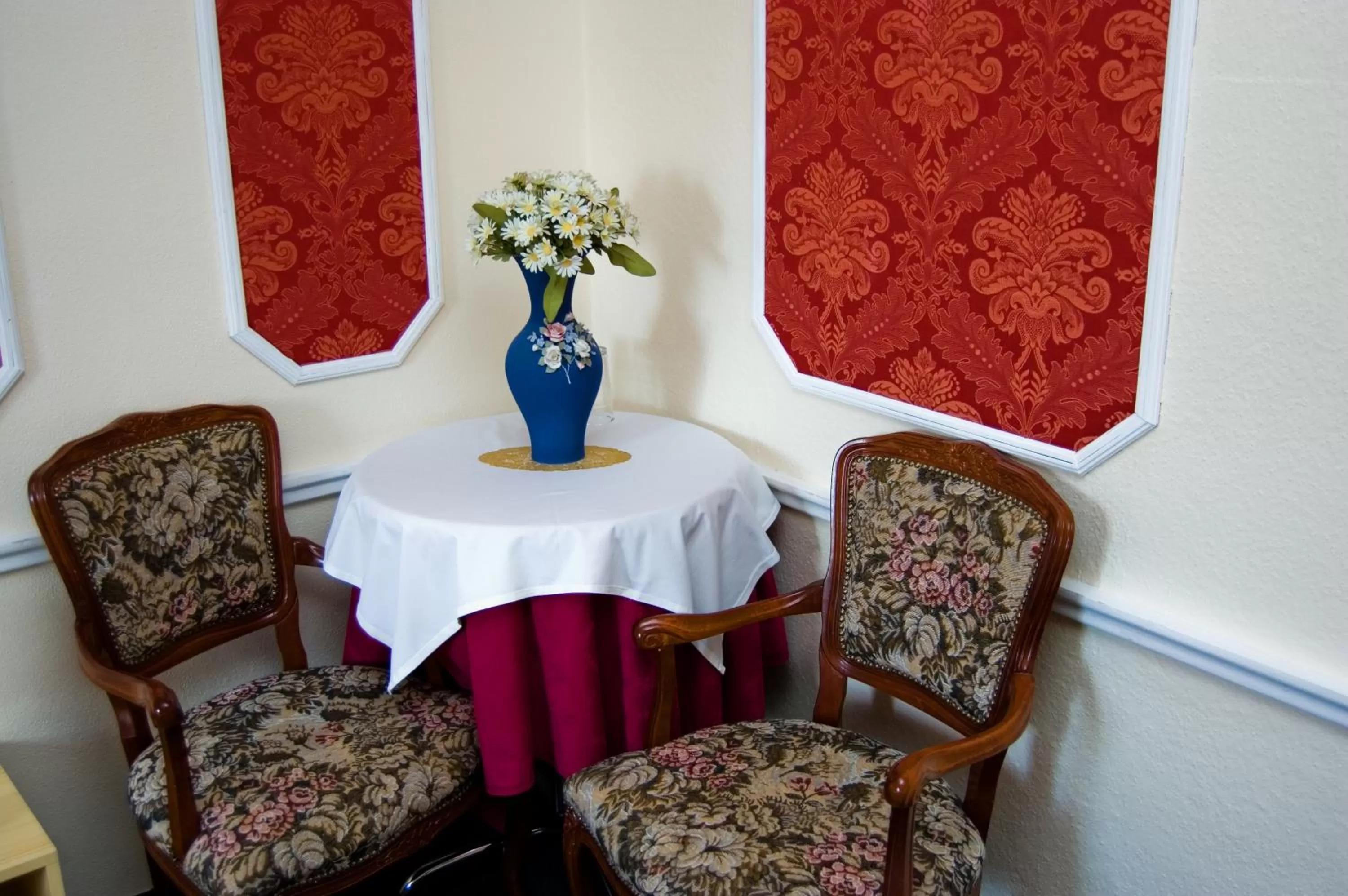 Bed, Seating Area in Pension Velický Zámoček
