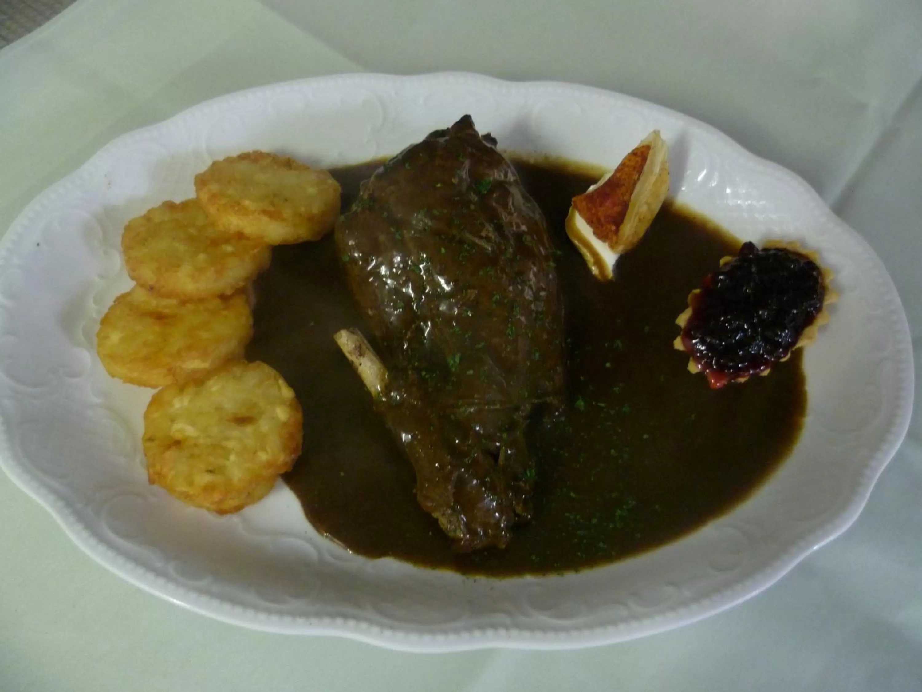 Food close-up in Landgasthof Zur scharfen Ecke