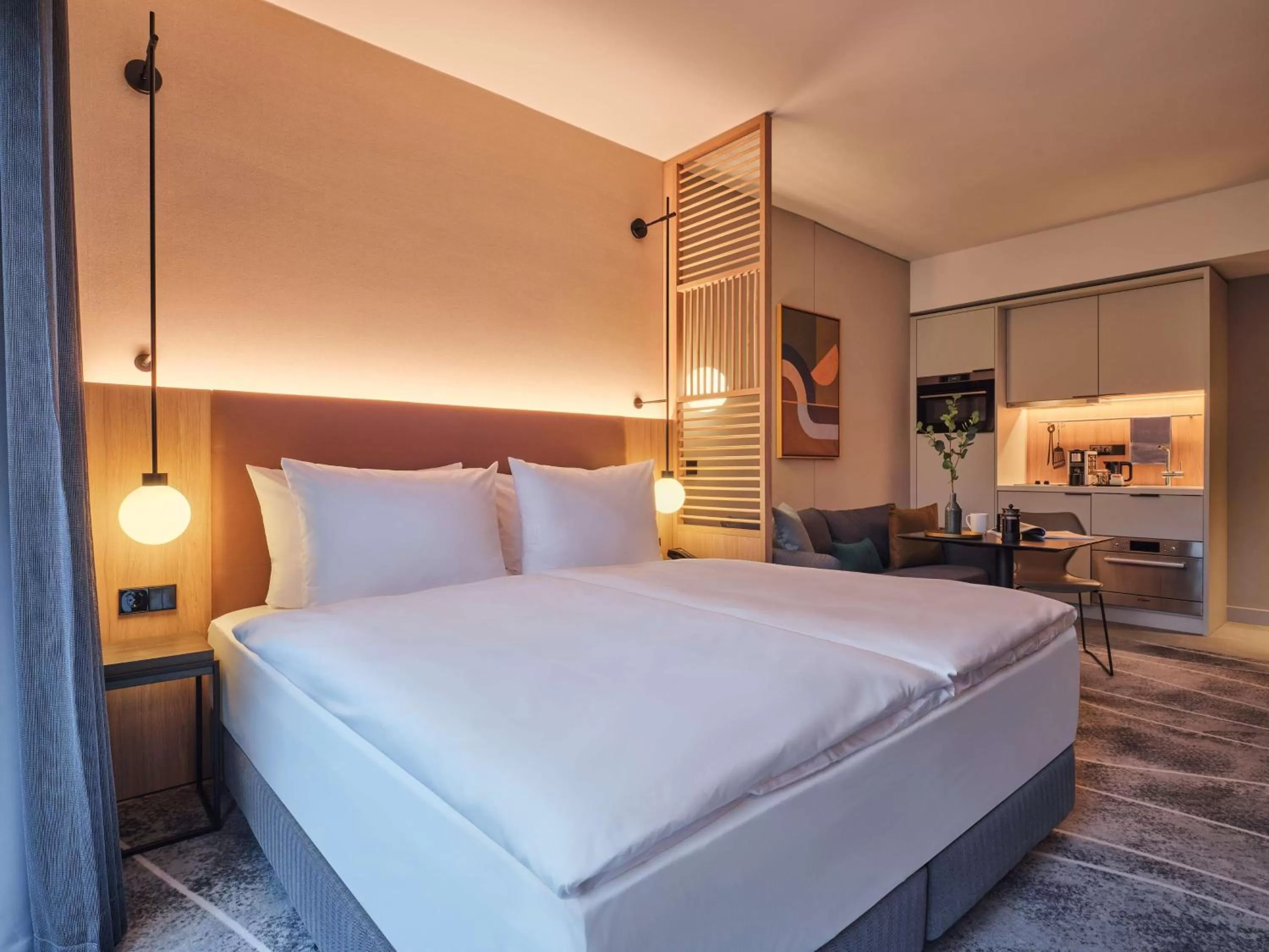 Bedroom, Bed in Adina Apartment Hotel Wiesbaden