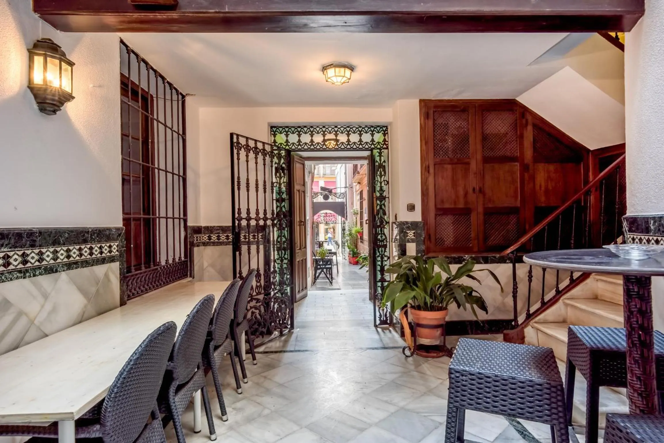 Decorative detail in Feel Hostels City Center