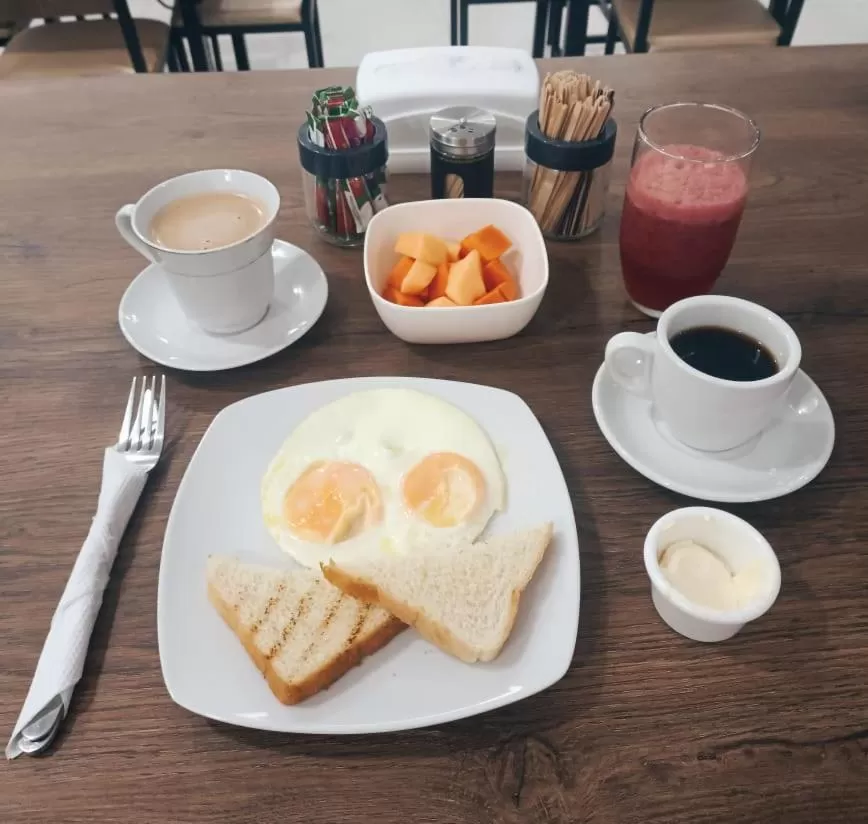 Breakfast in ANAJIRAWAA HOTEL