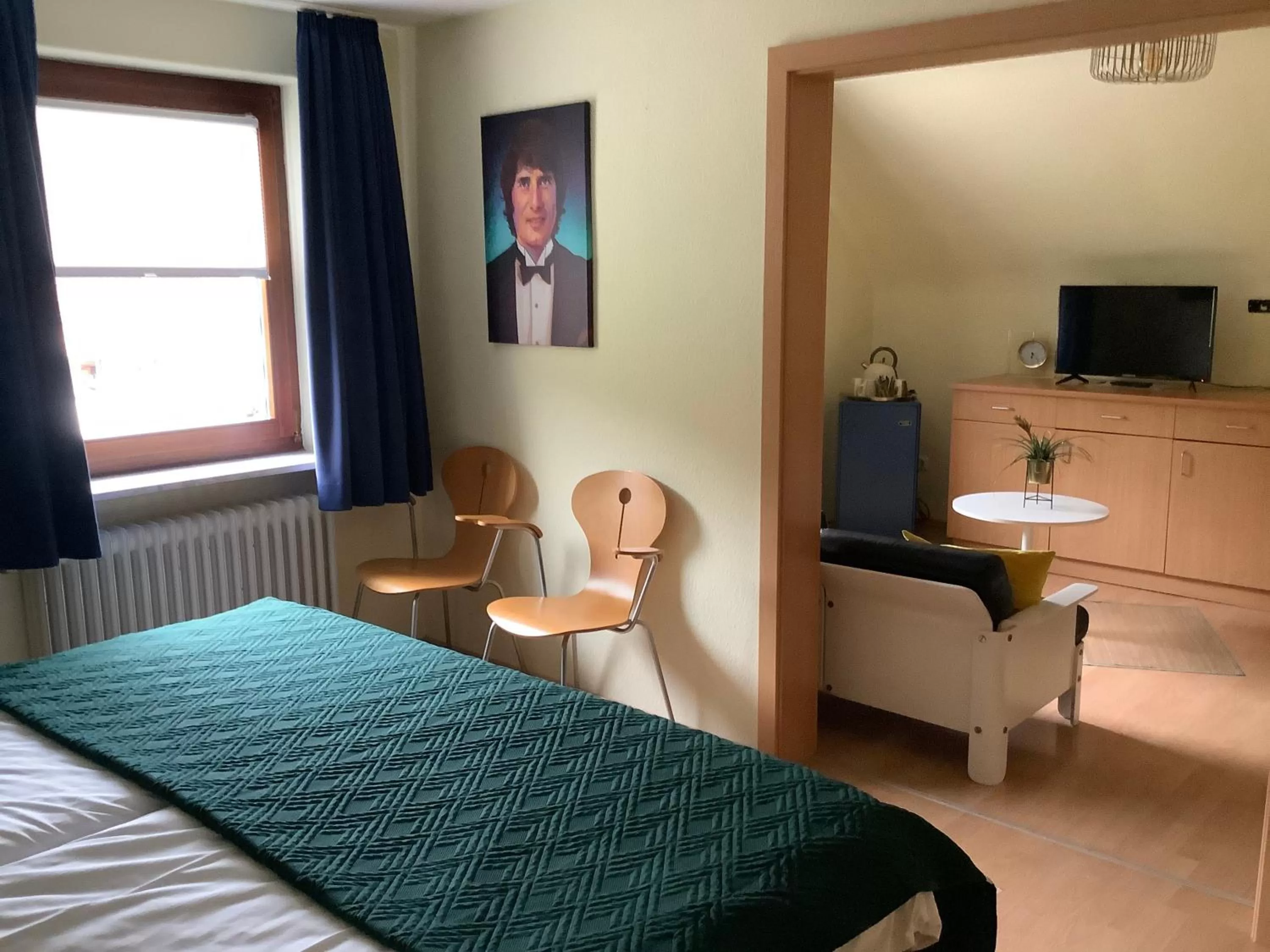 Bed in Am Obersee Hotel