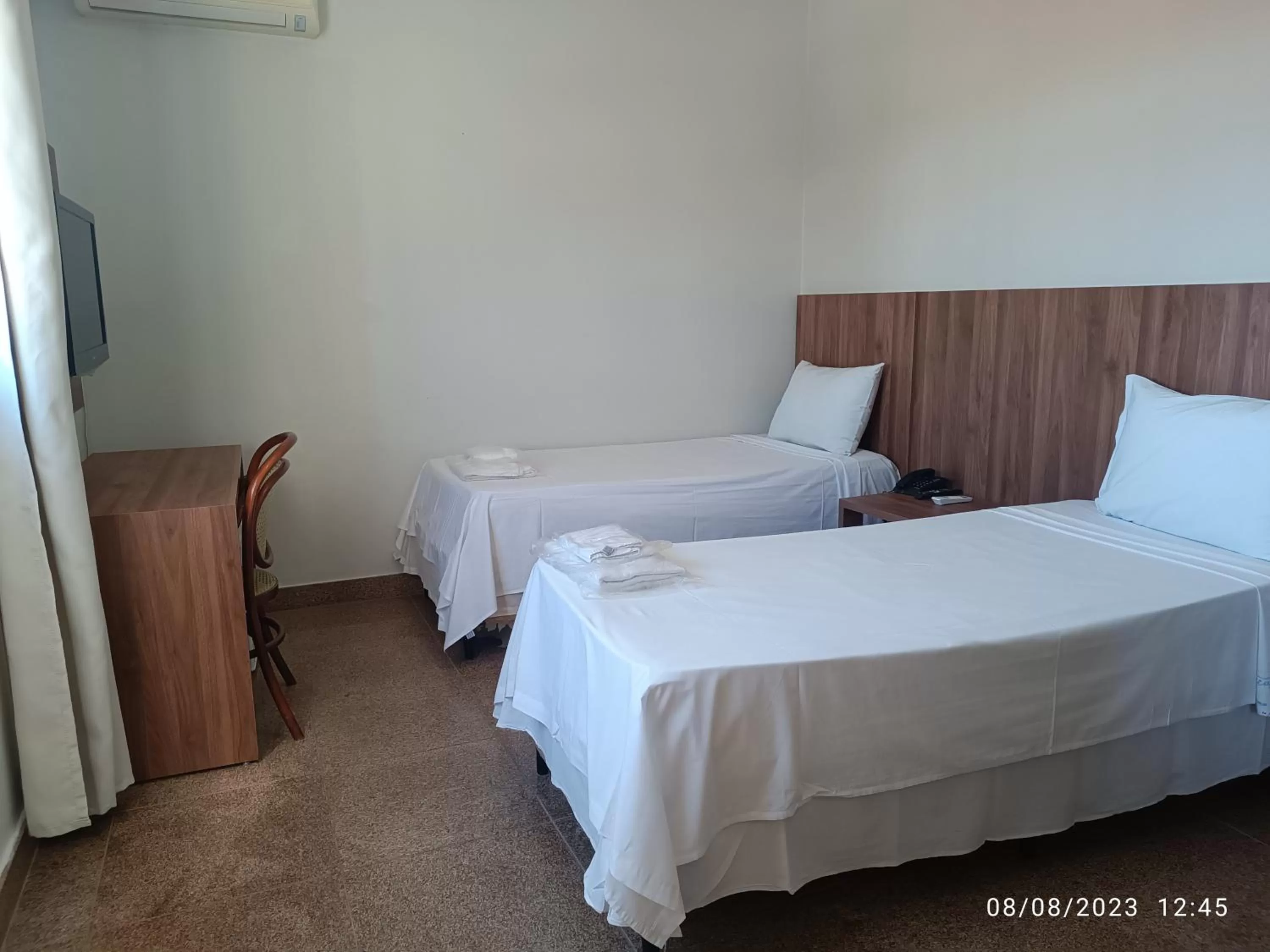 Bed in Hotel Oscar Blue Montes Claros