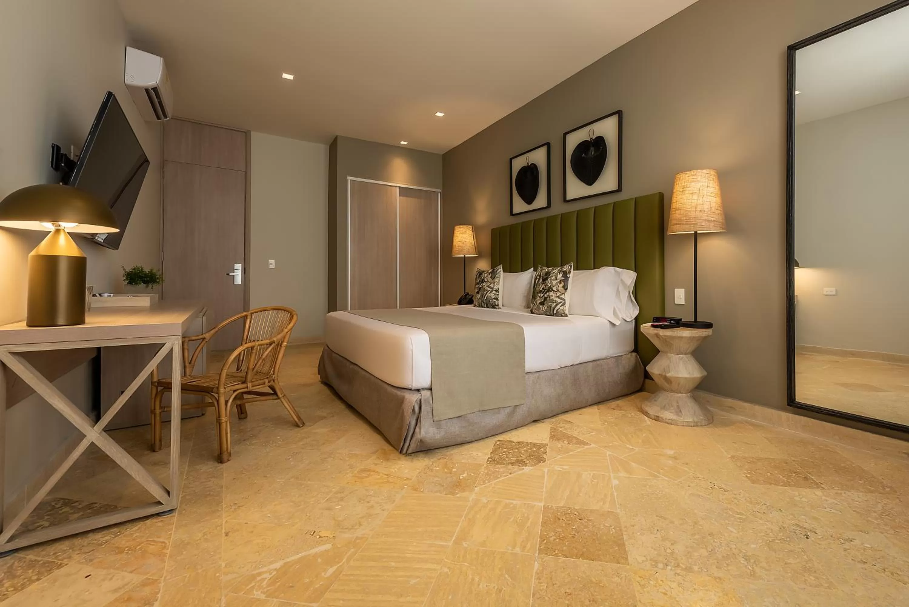 Bed in Madisson Boutique Hotel Cartagena