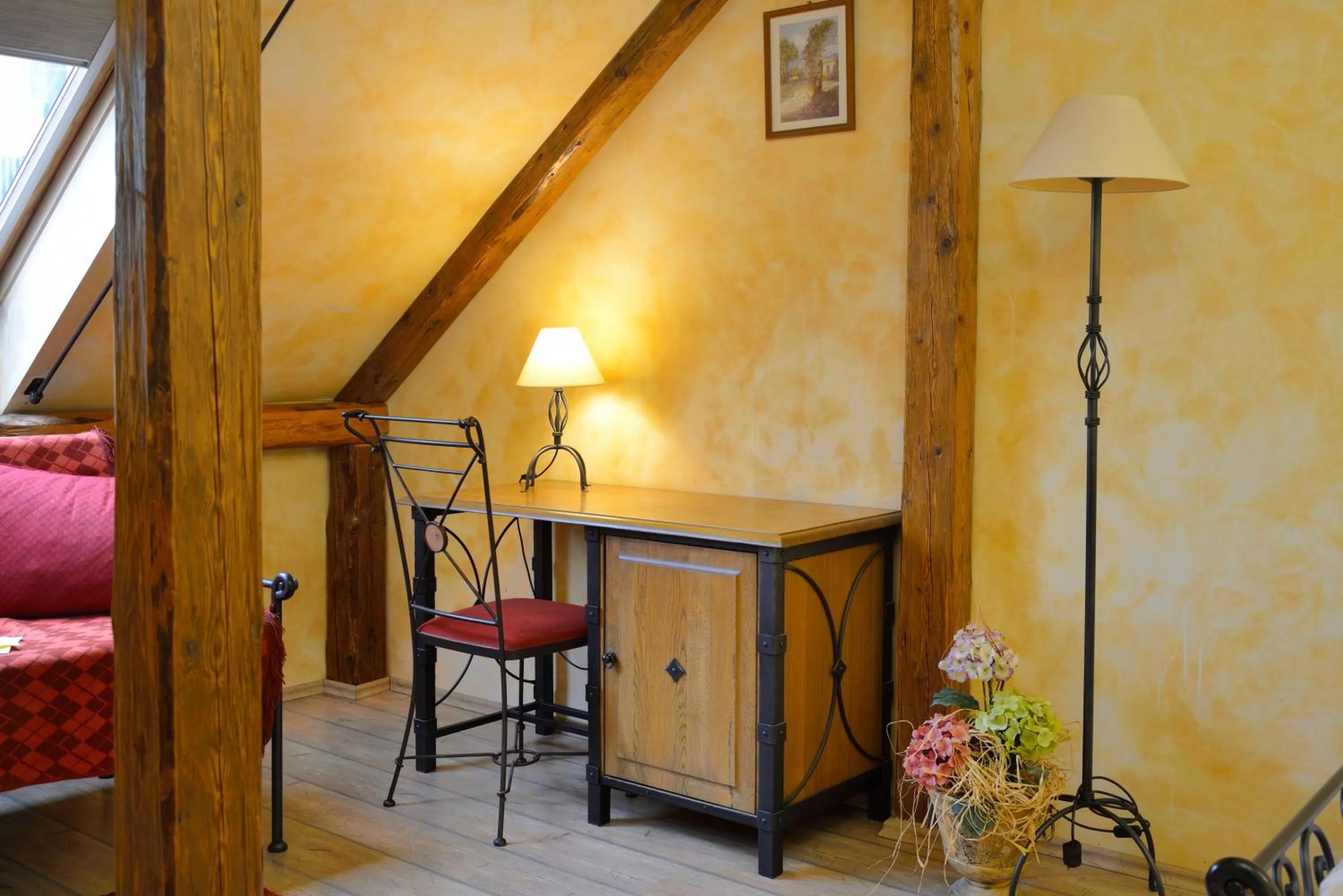 Seating Area in Hotel and restaurant Via Ironia