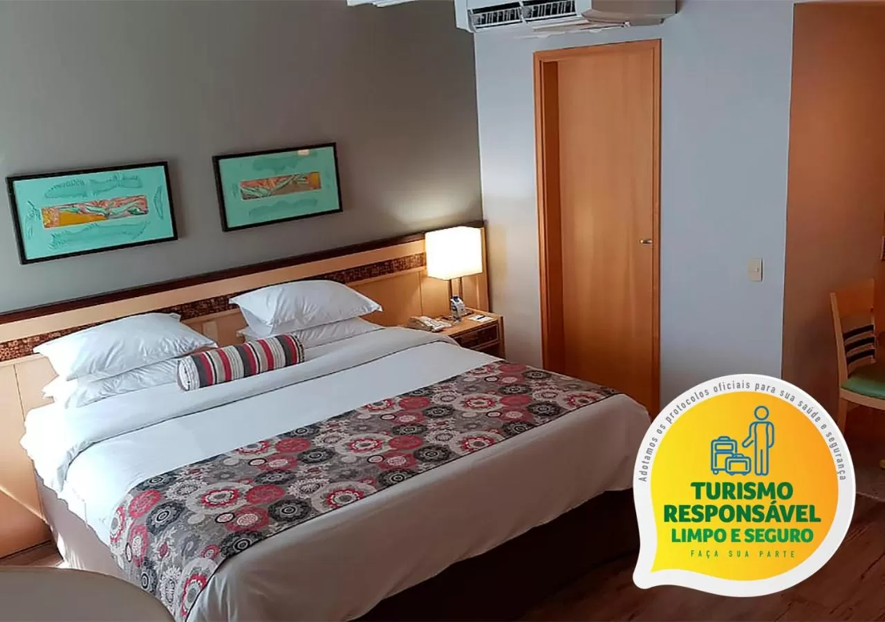 Photo of the whole room, Bed in Lets Idea Brasília Hotel